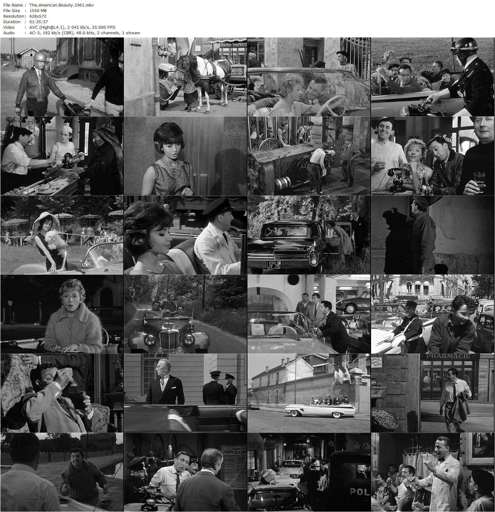 La belle Américaine / The American Beauty (1961) Robert Dhéry, Pierre Tchernia, Alfred Adam, Colette Brosset, Robert Burnier-poster