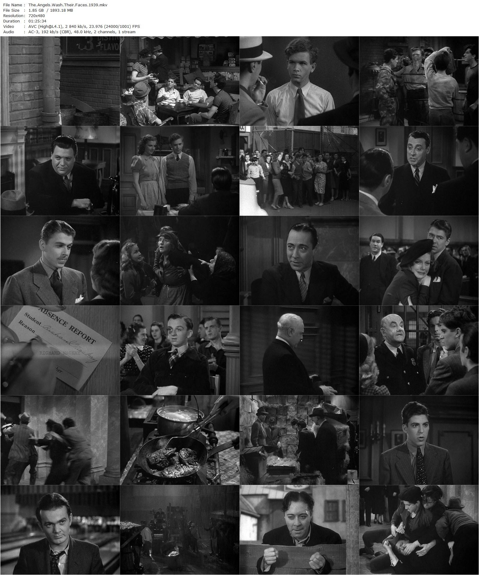 The Angels Wash Their Faces (1939) Ray Enright, Ann Sheridan, Billy Halop, Bernard Punsly-poster