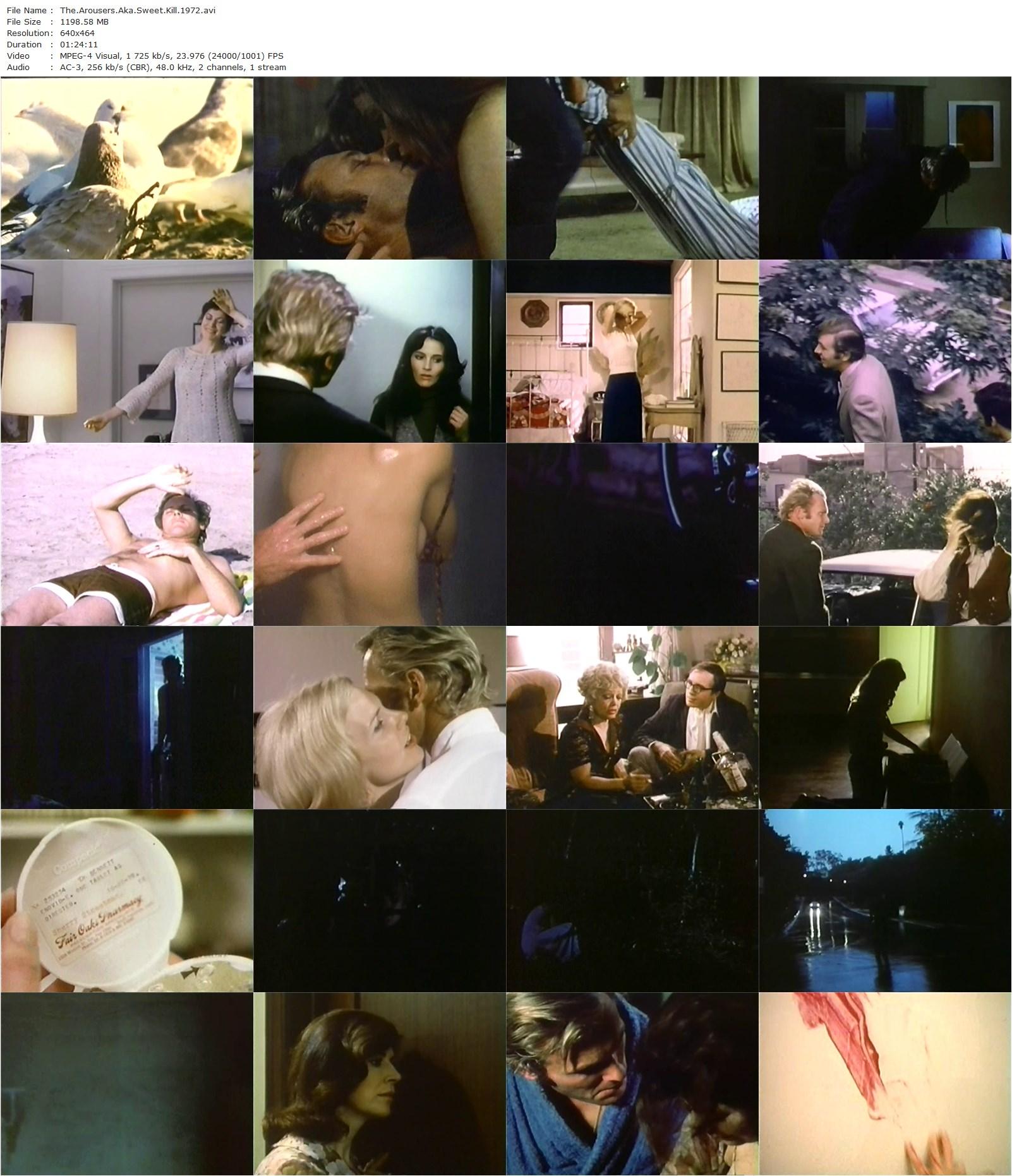 Sweet Kill (1972) Curtis Hanson, Tab Hunter, Cherie Latimer, Nadyne Turney-poster