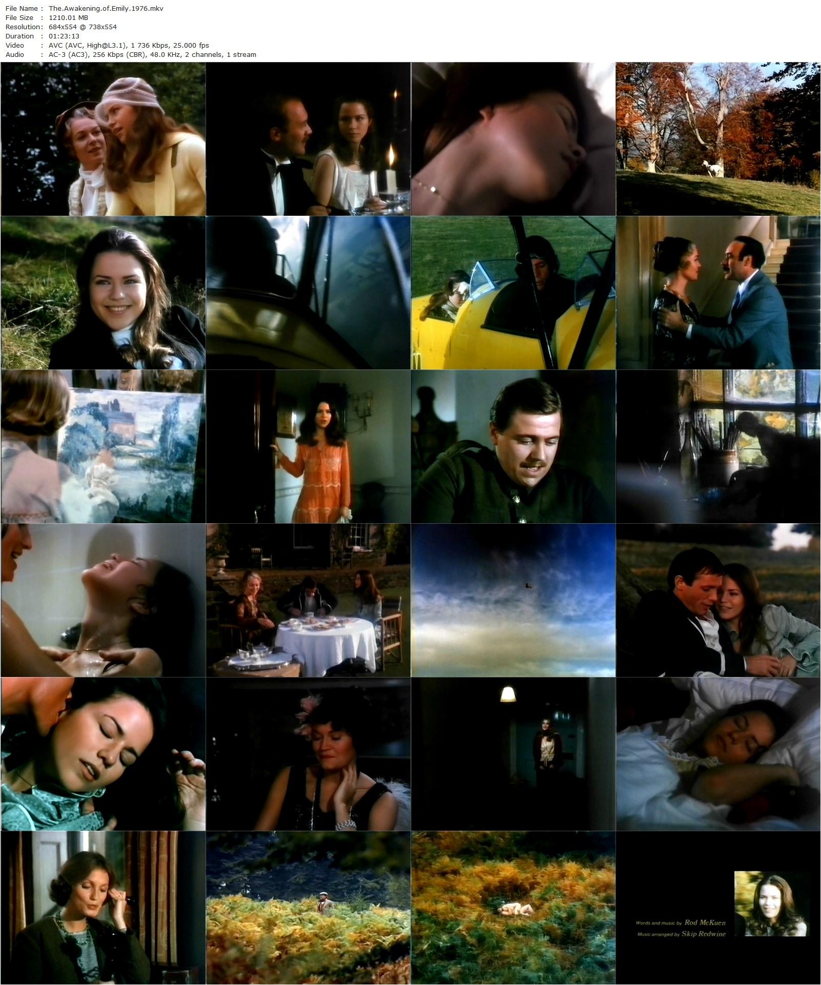 Emily (1976) Henry Herbert, Koo Stark, Sarah Brackett, Victor Spinetti-poster