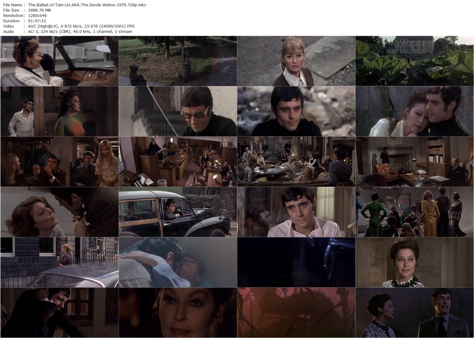 The Ballad of Tam Lin (1970) Roddy McDowall, Ava Gardner, Ian McShane, Richard Wattis-poster