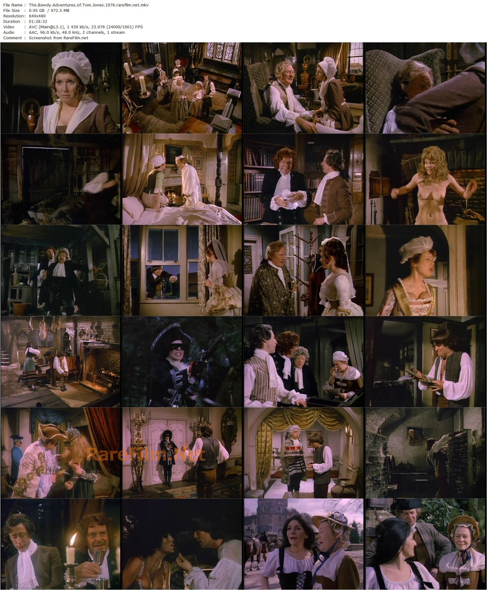 The Bawdy Adventures of Tom Jones (1976) Cliff Owen, Nicky Henson, Trevor Howard, Terry-Thomas-poster