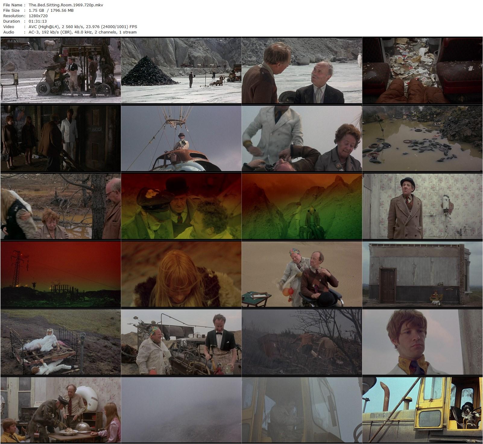 The Bed Sitting Room (1969) Richard Lester, Rita Tushingham, Ralph Richardson, Peter Cook-poster