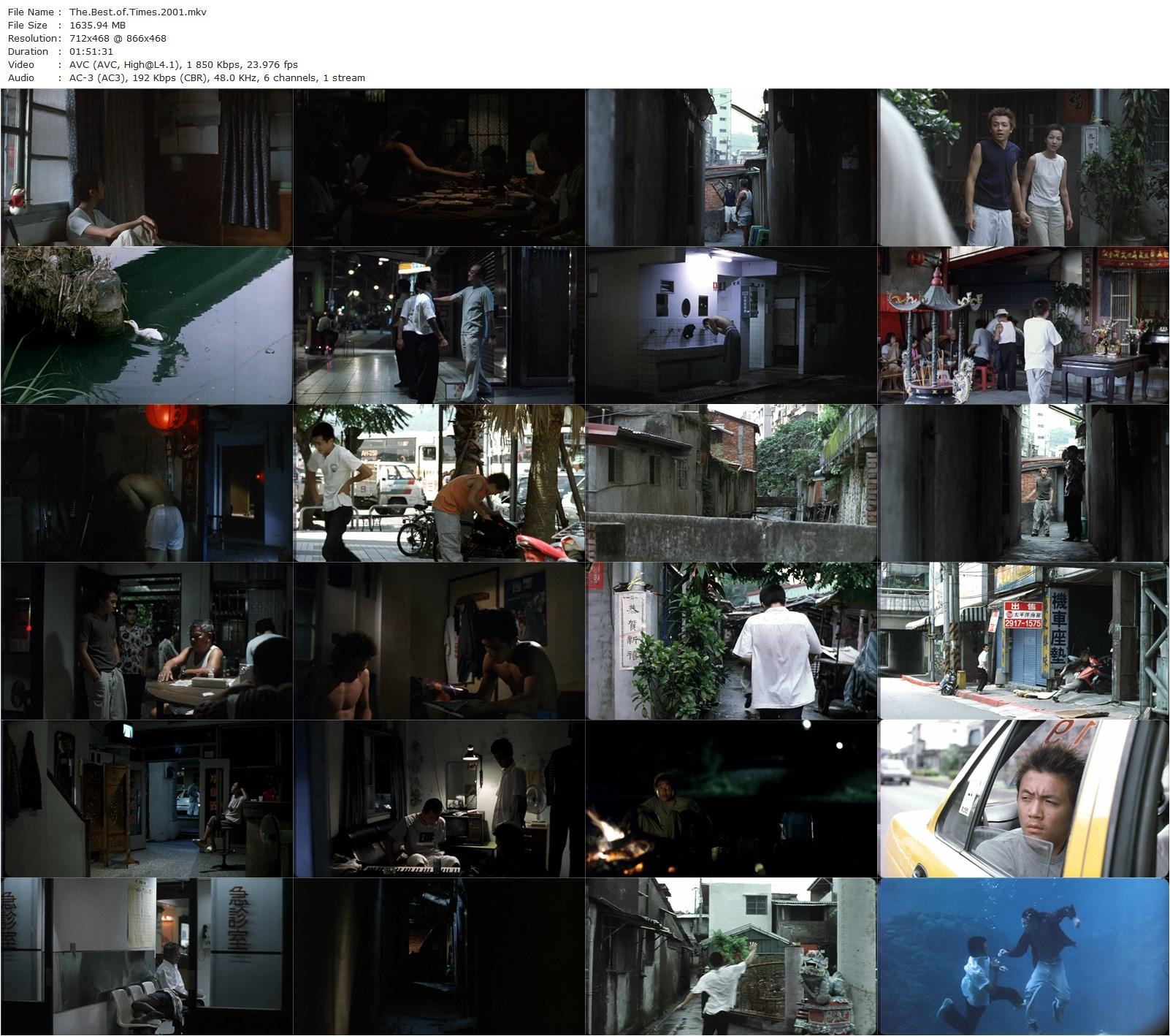 The Best of Times (2001) Tso-chi Chang, Wing Fan, Meng-Chieh Kao, Wan-mei Yu-poster