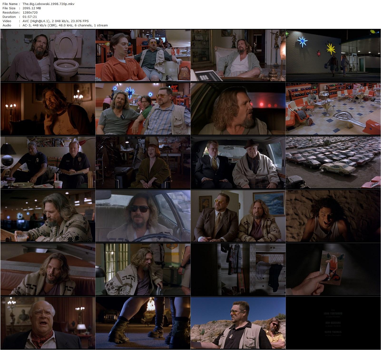 The Big Lebowski (1998) Joel Coen, Ethan Coen, Jeff Bridges, John Goodman, Julianne Moore-poster