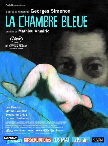 The Blue Room AKA La chambre bleue (2014) Mathieu Amalric, Léa Drucker, Stéphanie Cléau