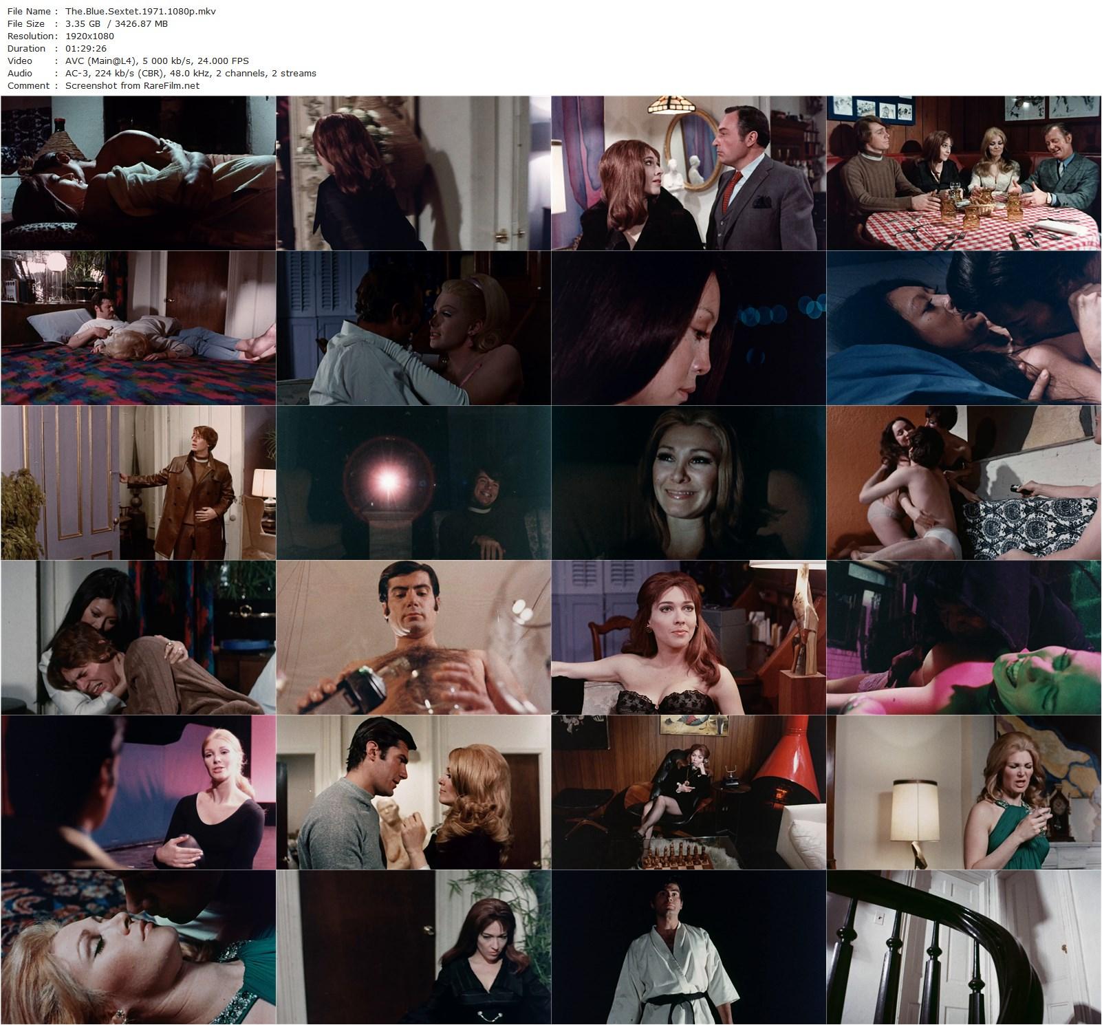 Blue Sextet (1971) David E. Durston, John Damon-poster