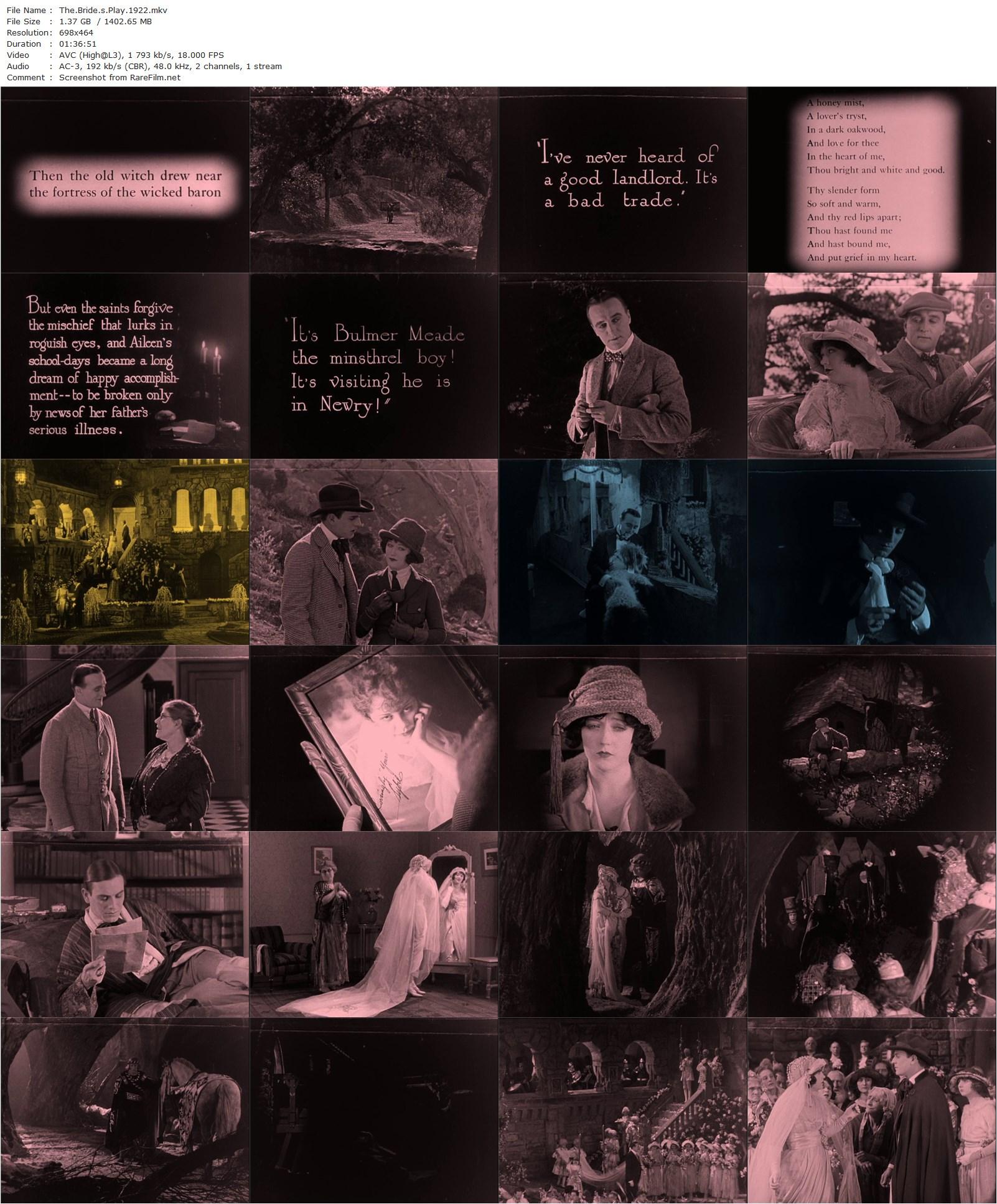 The Bride’s Play (1922) George Terwilliger, Marion Davies, John B. O’Brien, Frank Shannon-poster