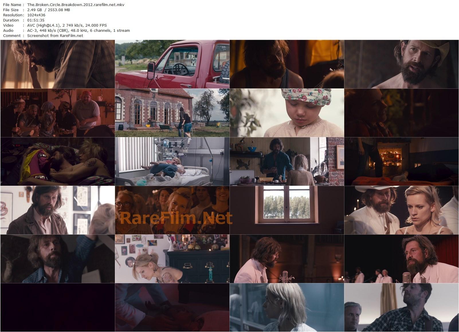 The Broken Circle Breakdown (2012) Felix van Groeningen, Veerle Baetens, Johan Heldenbergh, Nell Cattrysse-poster