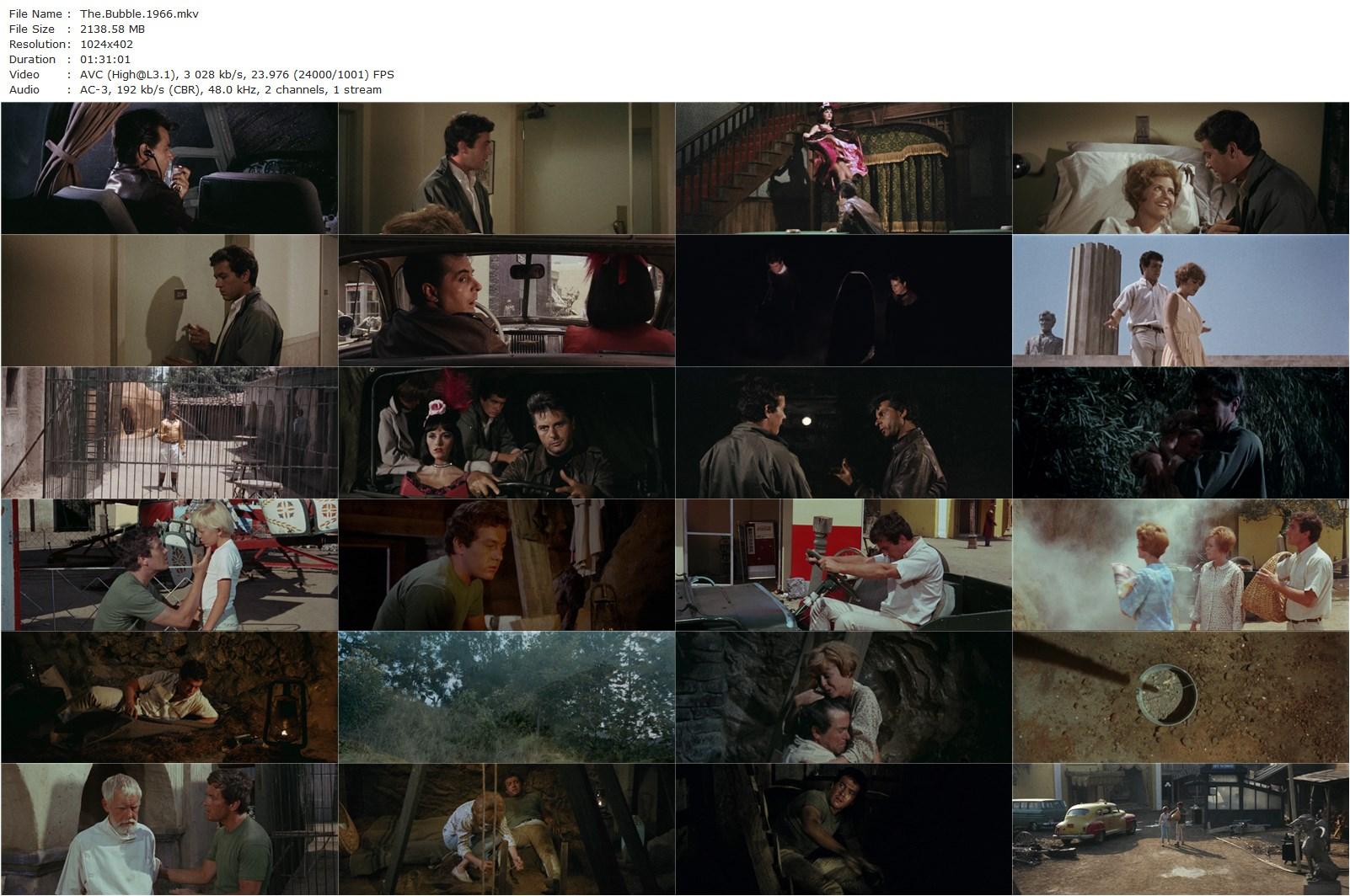 The Bubble (1966) Arch Oboler, Michael Cole, Deborah Walley, Johnny Desmond-poster