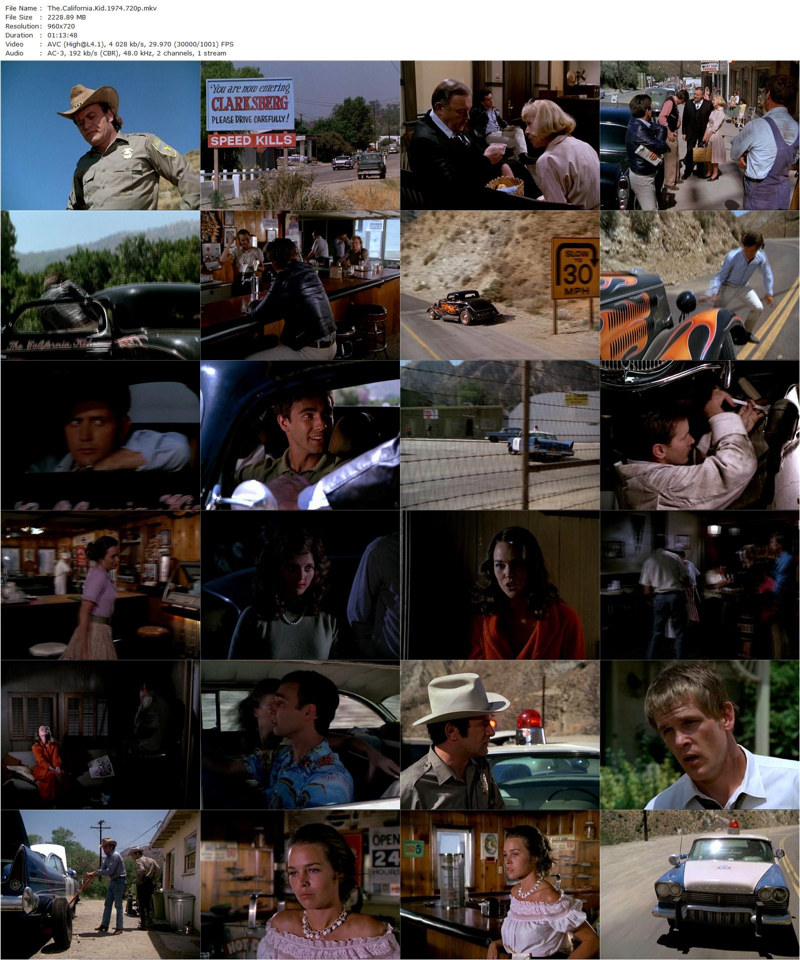 The California Kid (1974) Richard T. Heffron, Martin Sheen, Vic Morrow, Michelle Phillips-poster