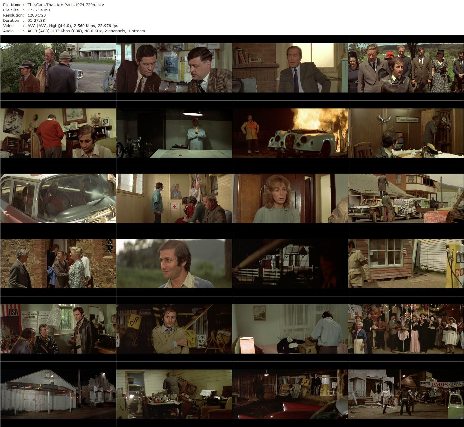 The Cars That Ate Paris (1974) Peter Weir, Terry Camilleri, John Meillon, Kevin Miles-poster