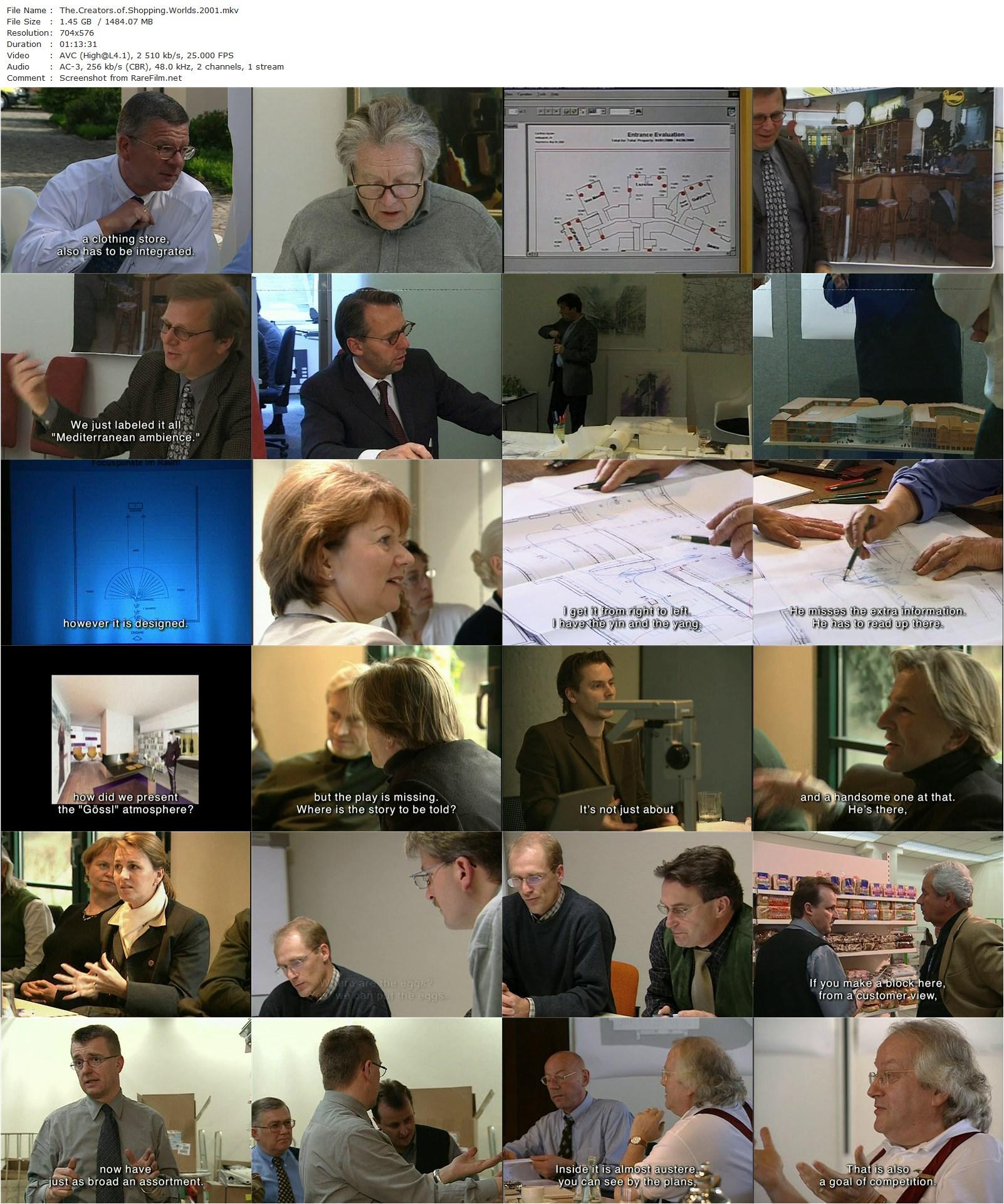 The Creators of Shopping Worlds (2001) Harun Farocki-poster