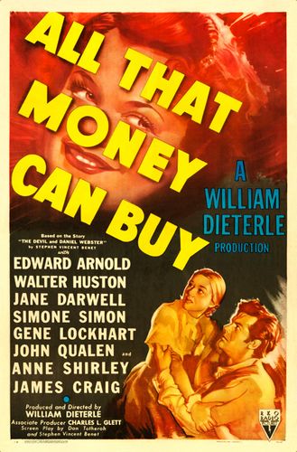 All That Money Can Buy (1941) William Dieterle, Edward Arnold, Walter Huston, Jane Darwell