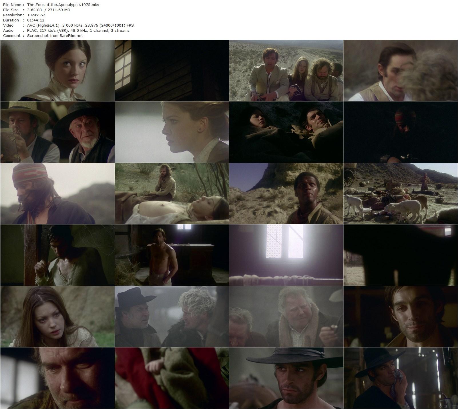 The Four of the Apocalypse… / I quattro dell’Apocalisse (1975) Lucio Fulci, Fabio Testi, Lynne Frederick, Michael J. Pollard-poster