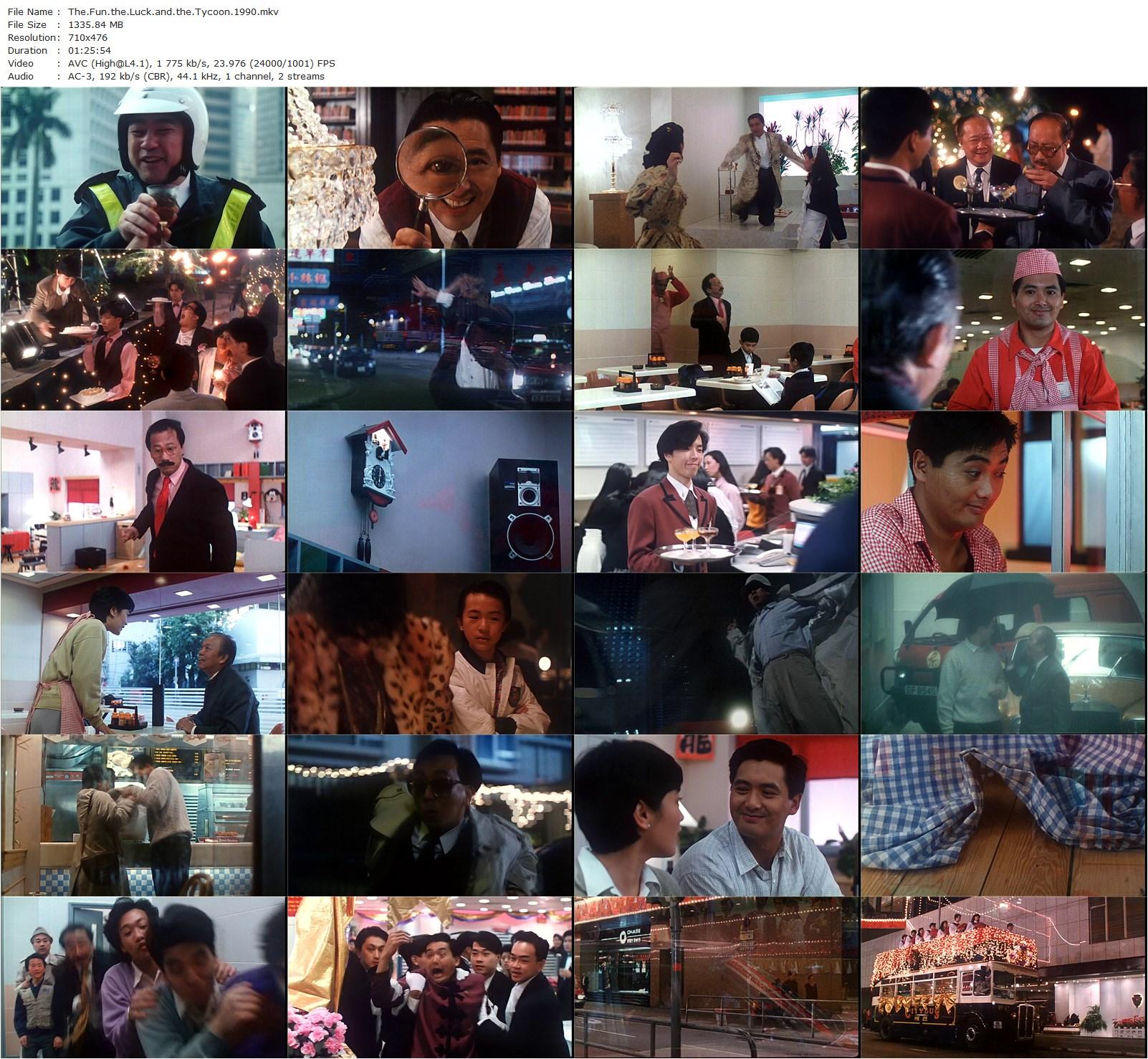 The Fun, the Luck & the Tycoon AKA Gat seng gung ziu (1990) Johnnie To, Yun-Fat Chow, Sylvia Chang, Nina Li Chi-poster