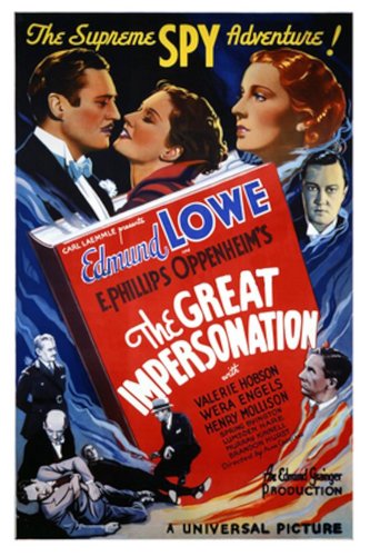 The Great Impersonation (1935) Alan Crosland, Edmund Lowe, Valerie Hobson, Wera Engels