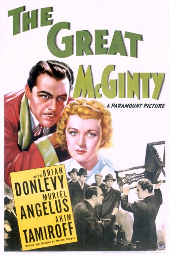 The Great McGinty (1940) Preston Sturges, Brian Donlevy, Muriel Angelus, Akim Tamiroff