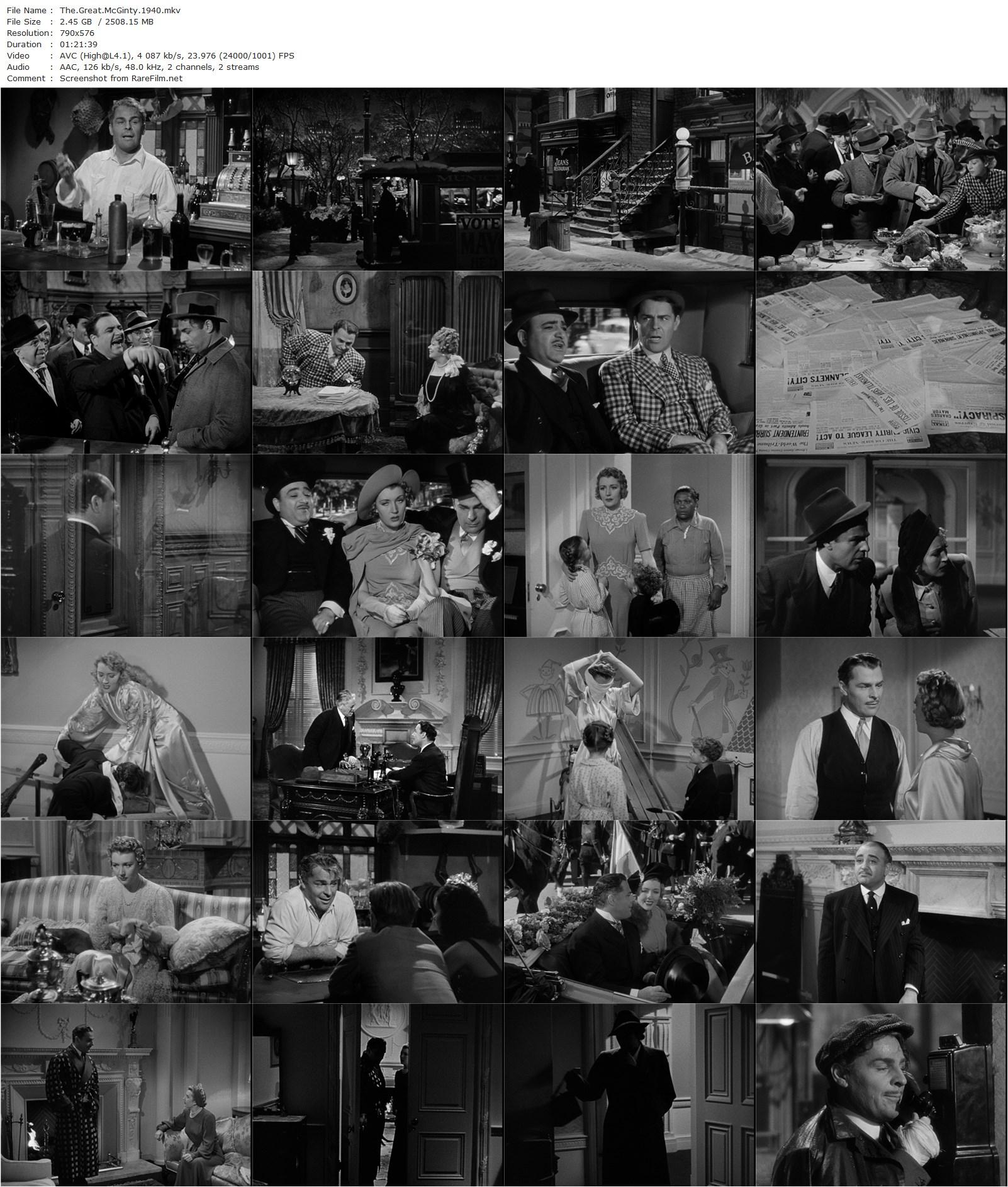 The Great McGinty (1940) Preston Sturges, Brian Donlevy, Muriel Angelus, Akim Tamiroff-poster