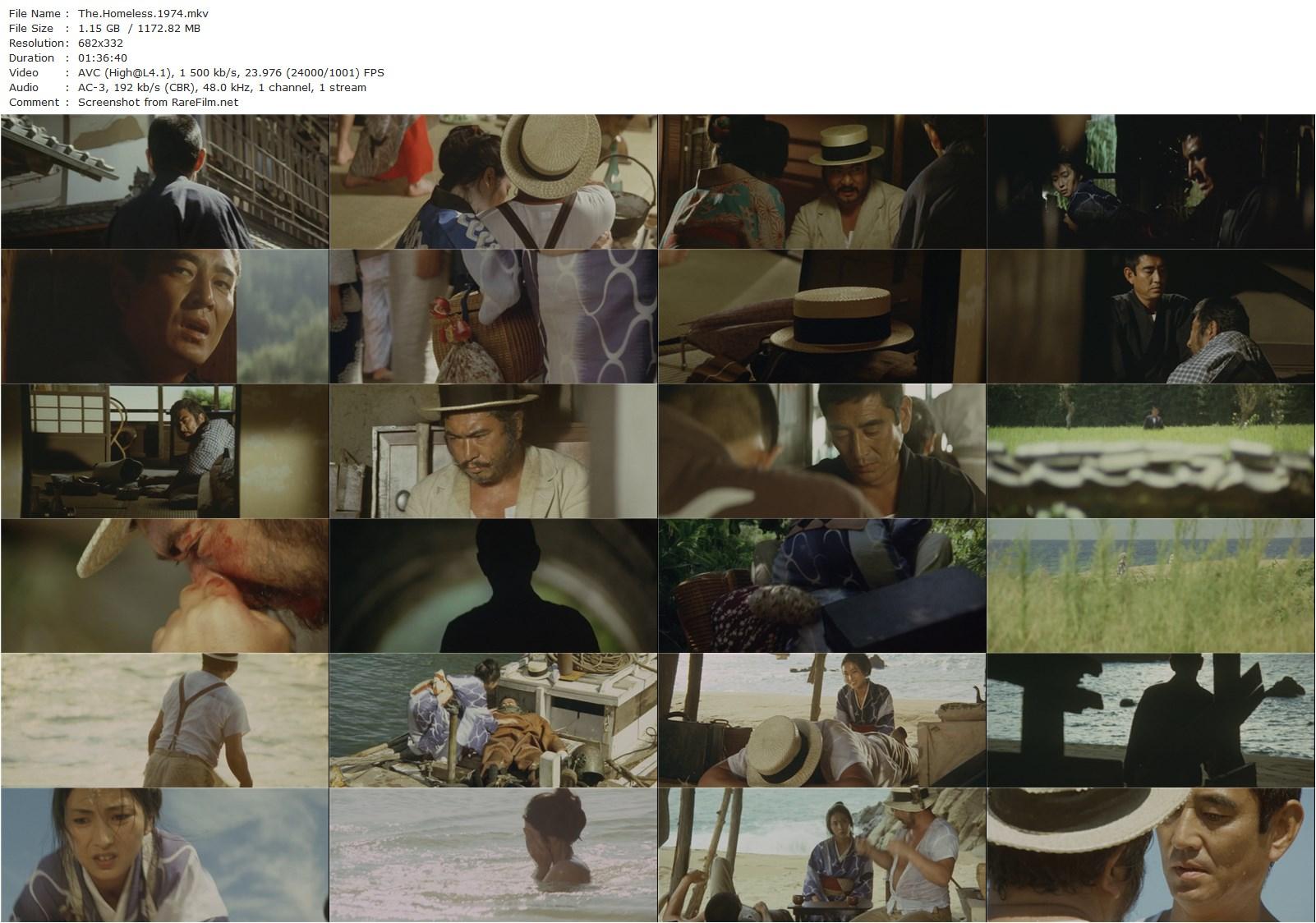 The Homeless / Yadonashi (1974) Kôichi Saitô, Ken Takakura, Shintarô Katsu, Ichirô Nakatani-poster