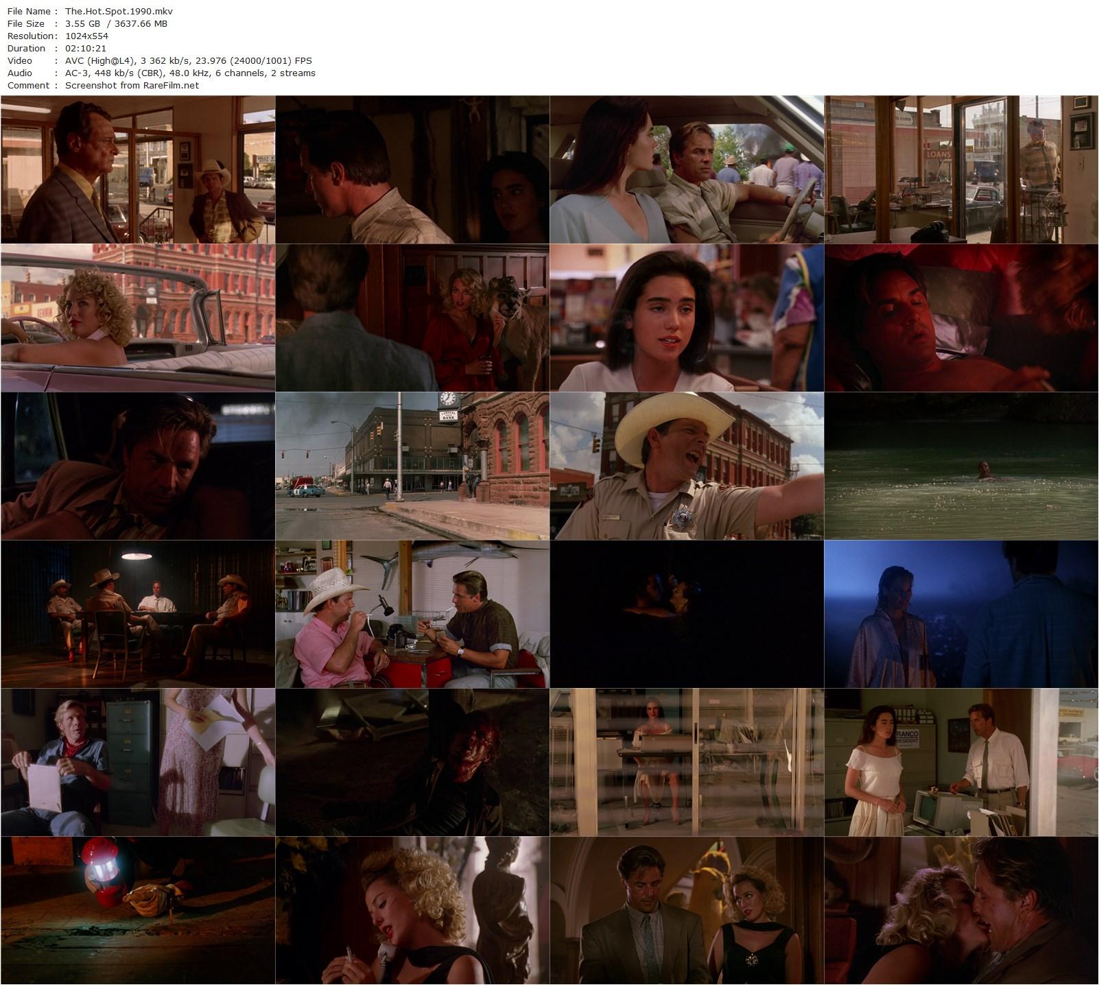 The Hot Spot (1990) Dennis Hopper, Don Johnson-poster