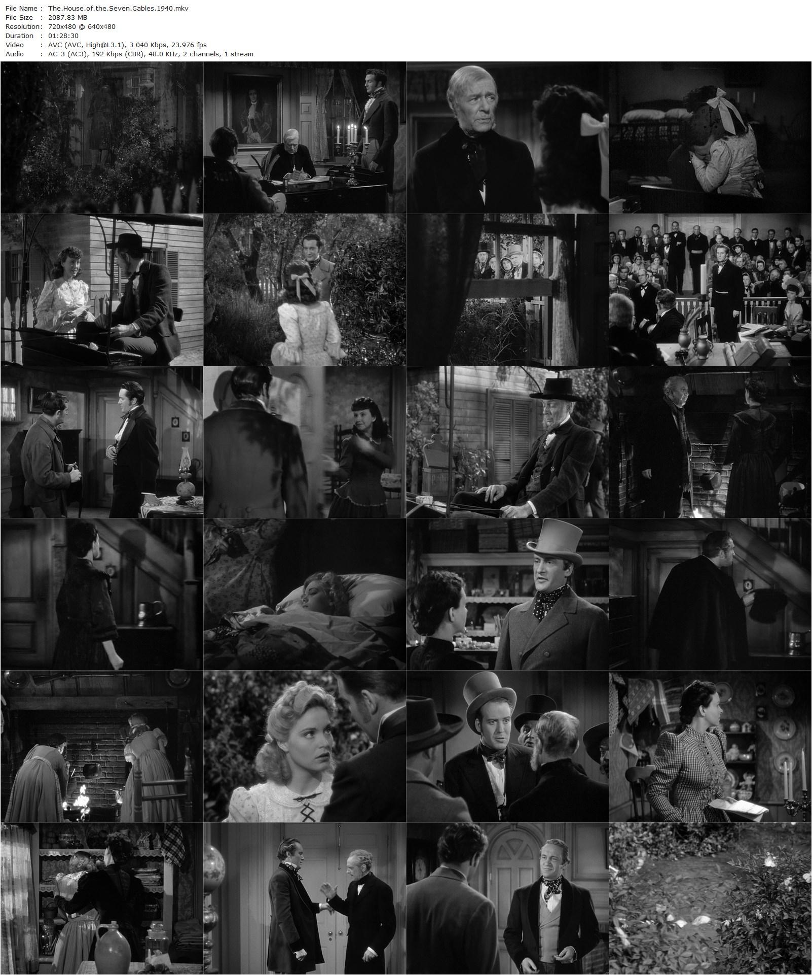 The House of the Seven Gables (1940) Joe May, George Sanders, Margaret Lindsay, Vincent Price-poster