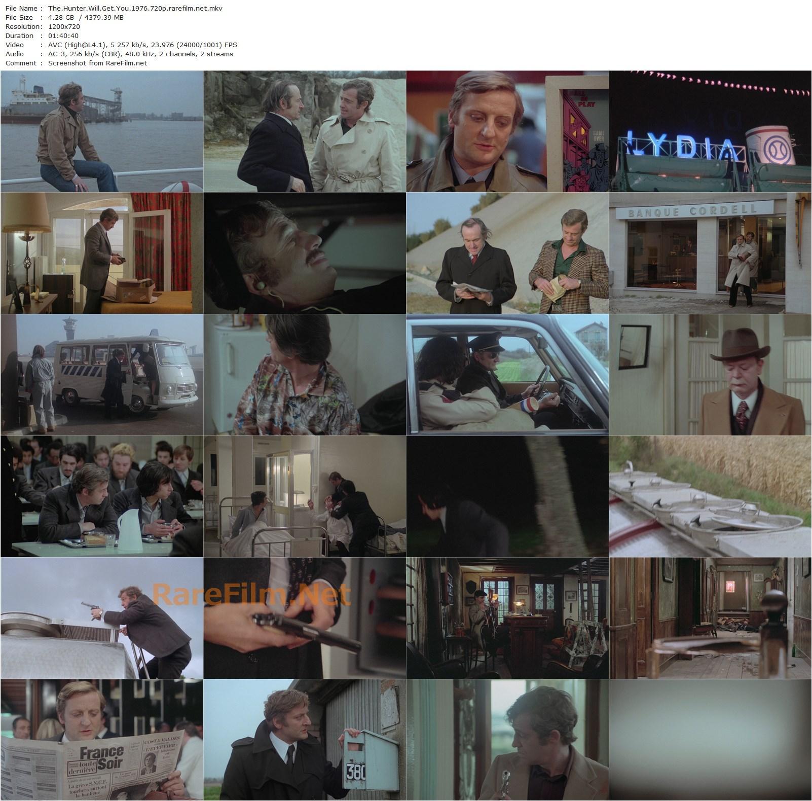 Hunter Will Get You / L’alpagueur (1976) Philippe Labro, Jean-Paul Belmondo, Bruno Cremer, Jean Négroni-poster