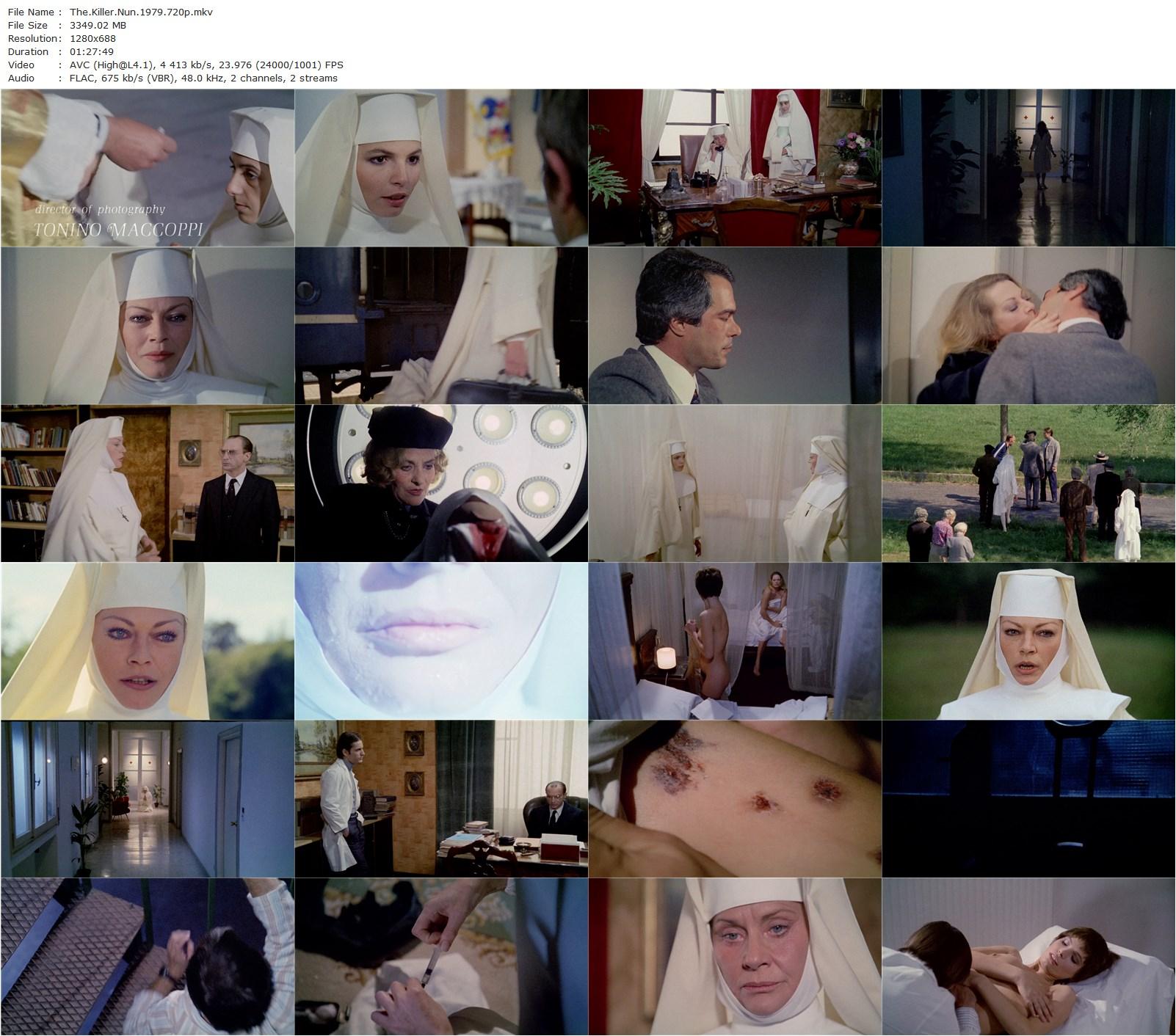 Suor Omicidi / The Killer Nun (1979) Giulio Berruti, Anita Ekberg, Paola Morra, Alida Valli-poster