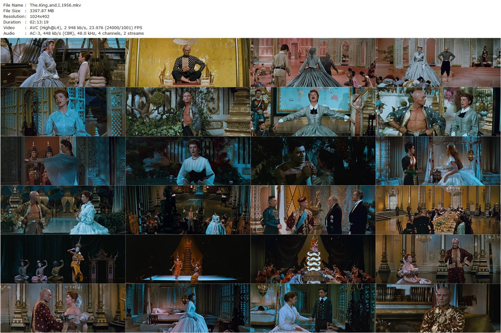 The King and I (1956) Walter Lang, Yul Brynner, Deborah Kerr, Rita Moreno-poster