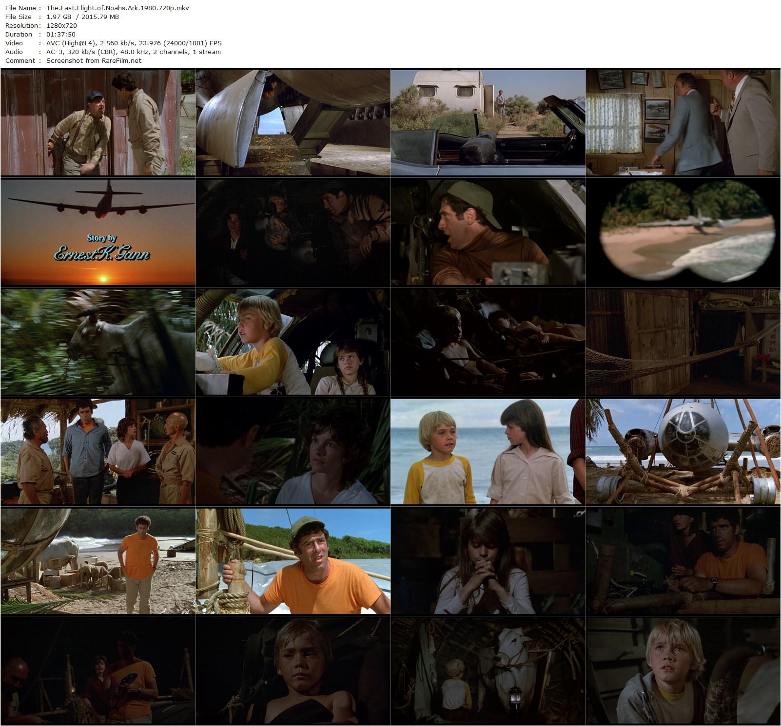 The Last Flight of Noah’s Ark (1980) Charles Jarrott, Elliott Gould, Geneviève Bujold, Ricky Schroder-poster