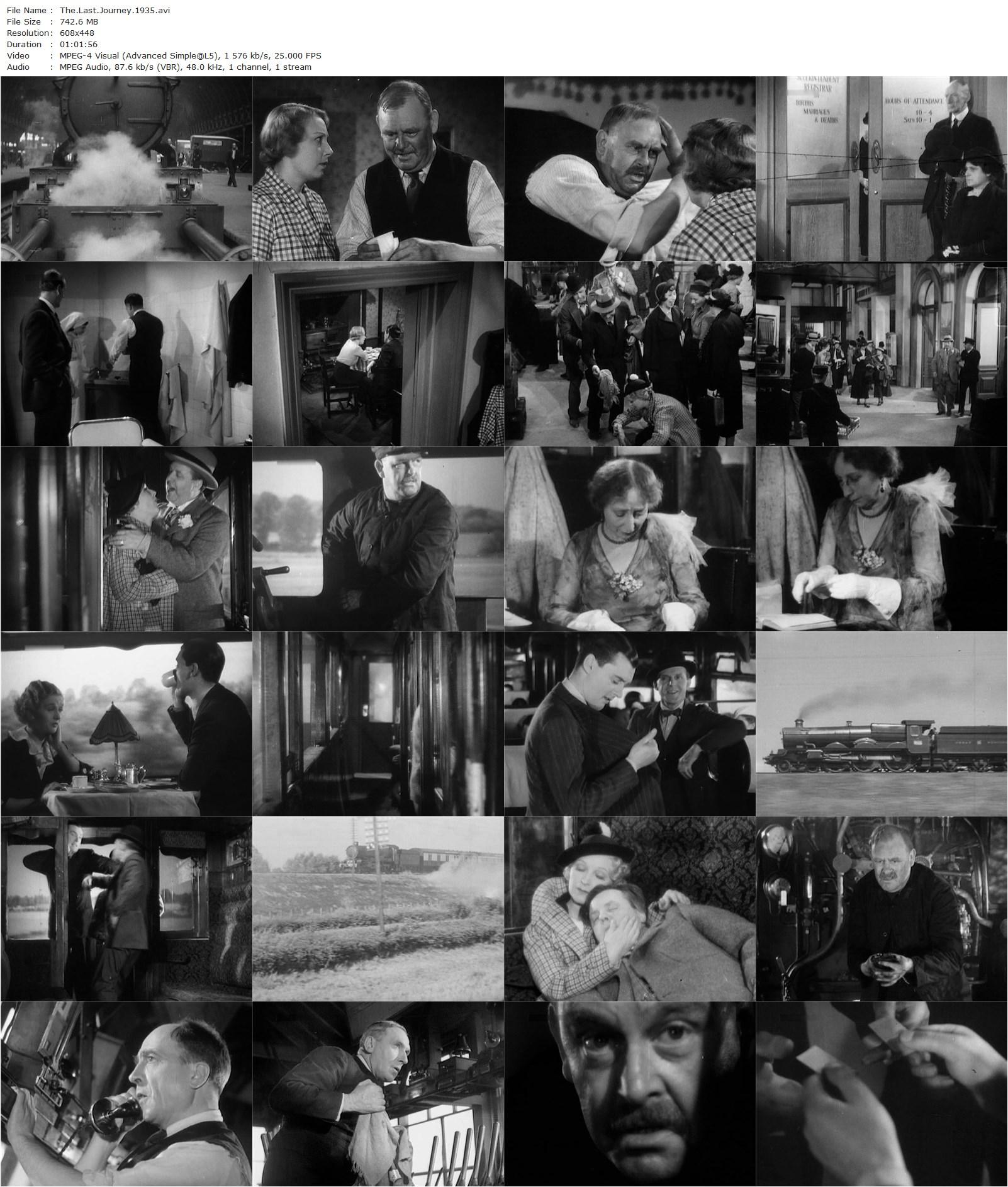 The Last Journey (1935) Bernard Vorhaus-poster