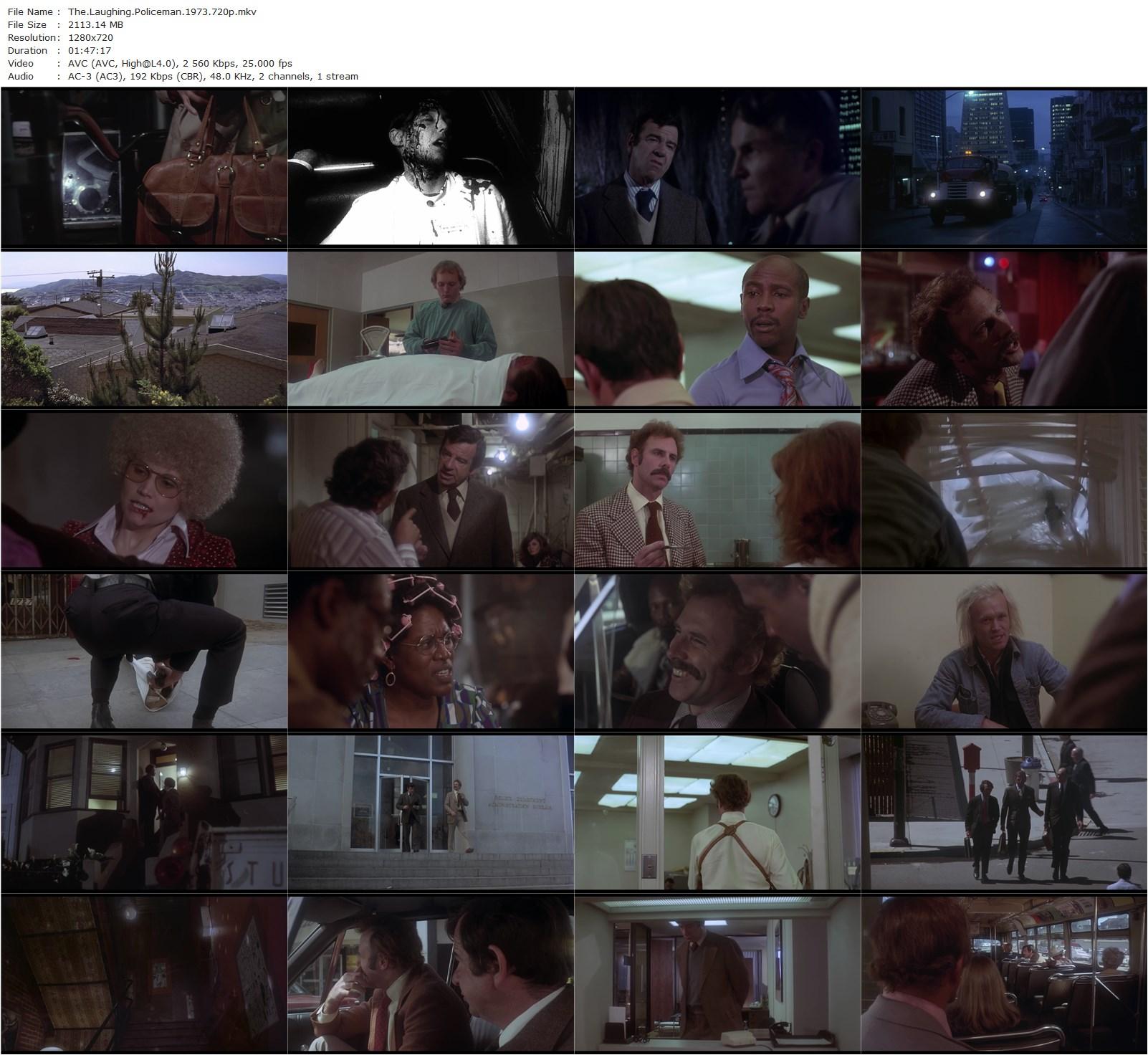 The Laughing Policeman (1973) Stuart Rosenberg, Walter Matthau, Bruce Dern, Louis Gossett Jr.-poster