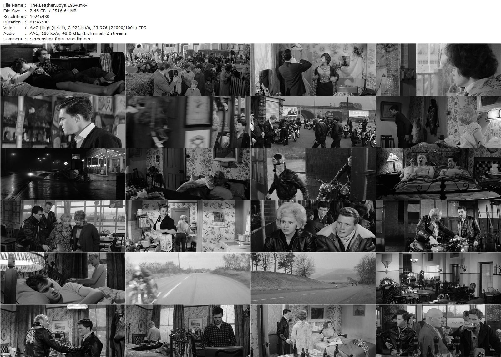 The Leather Boys (1964) Sidney J. Furie, Rita Tushingham, Colin Campbell, Dudley Sutton-poster