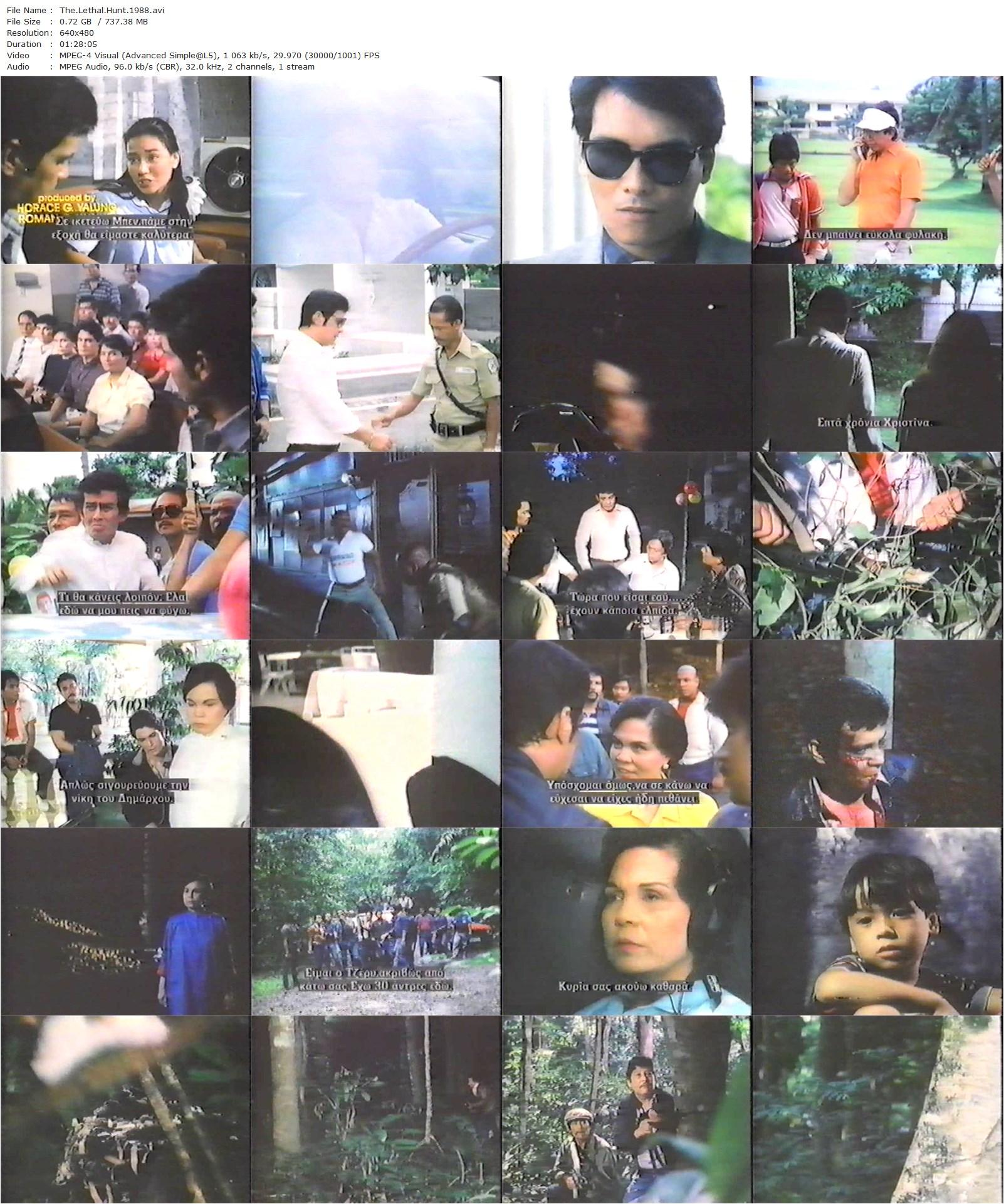 The Lethal Hunt (1985) Ben Yalung-poster