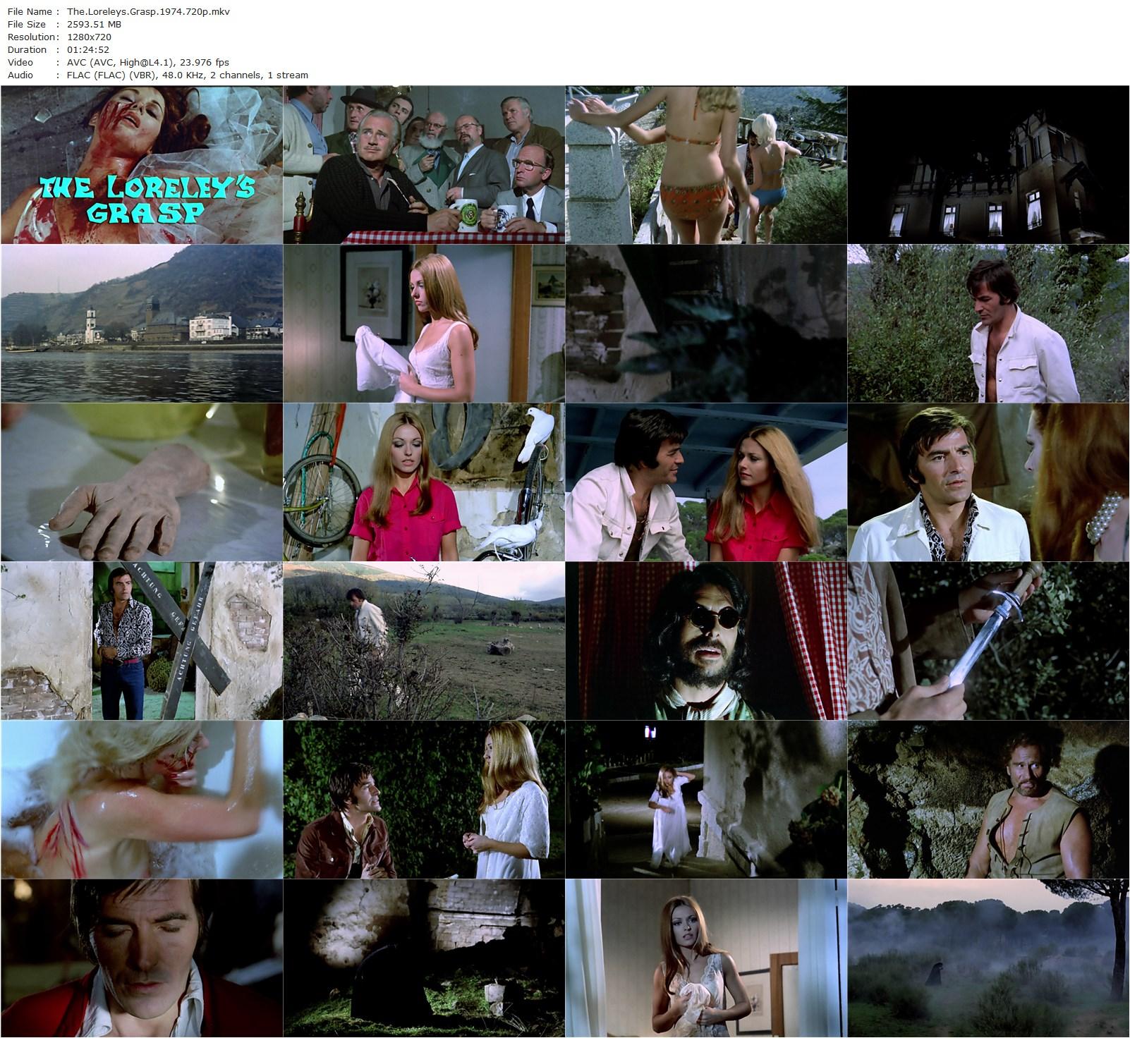 The Loreley’s Grasp (1973) Amando de Ossorio, Tony Kendall, Helga Liné, Silvia Tortosa-poster