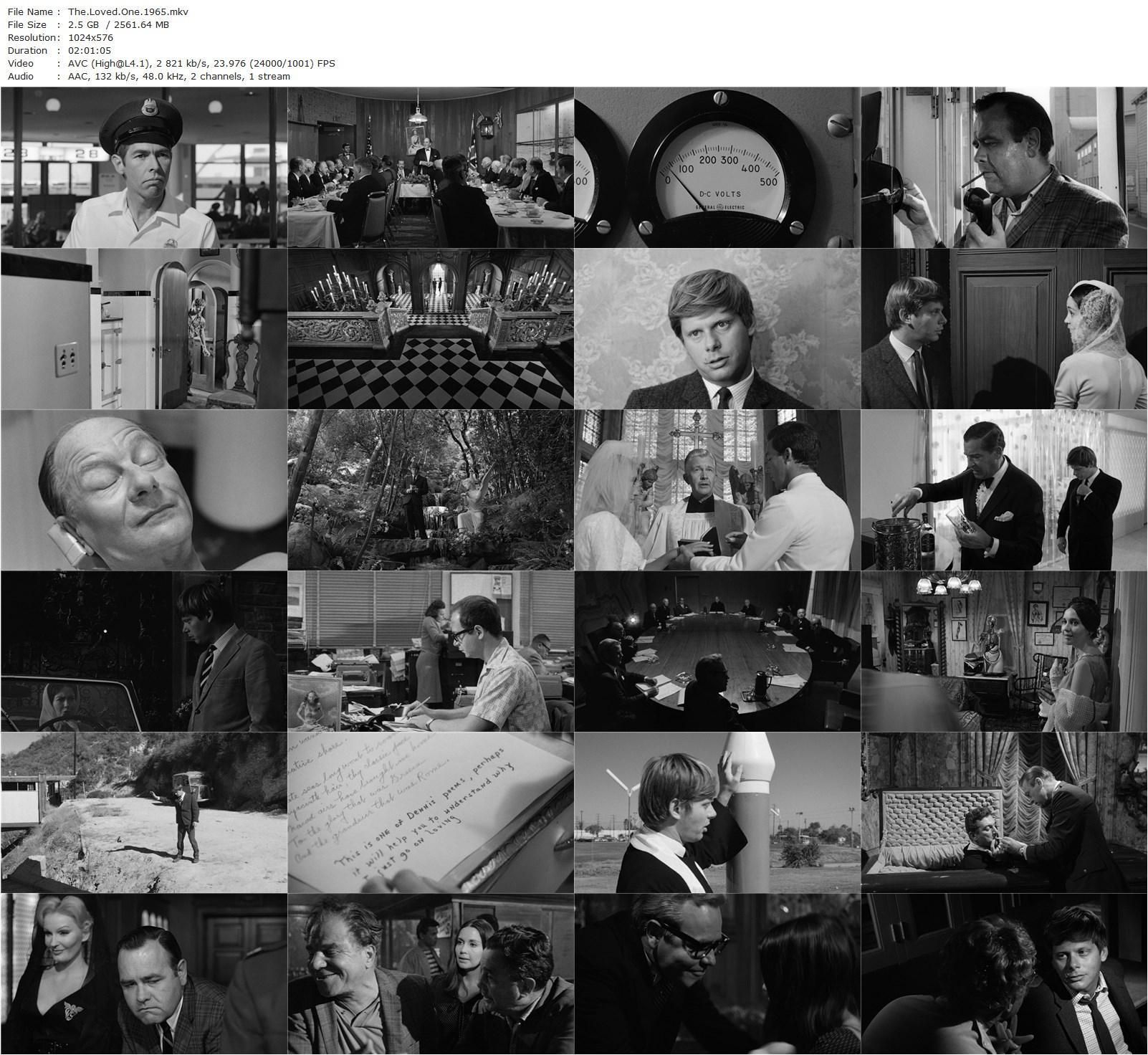 The Loved One (1965) Tony Richardson, Robert Morse, Jonathan Winters, Anjanette Comer-poster