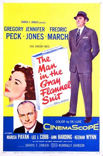 The Man in the Gray Flannel Suit (1956) Nunnally Johnson, Gregory Peck, Jennifer Jones, Fredric March