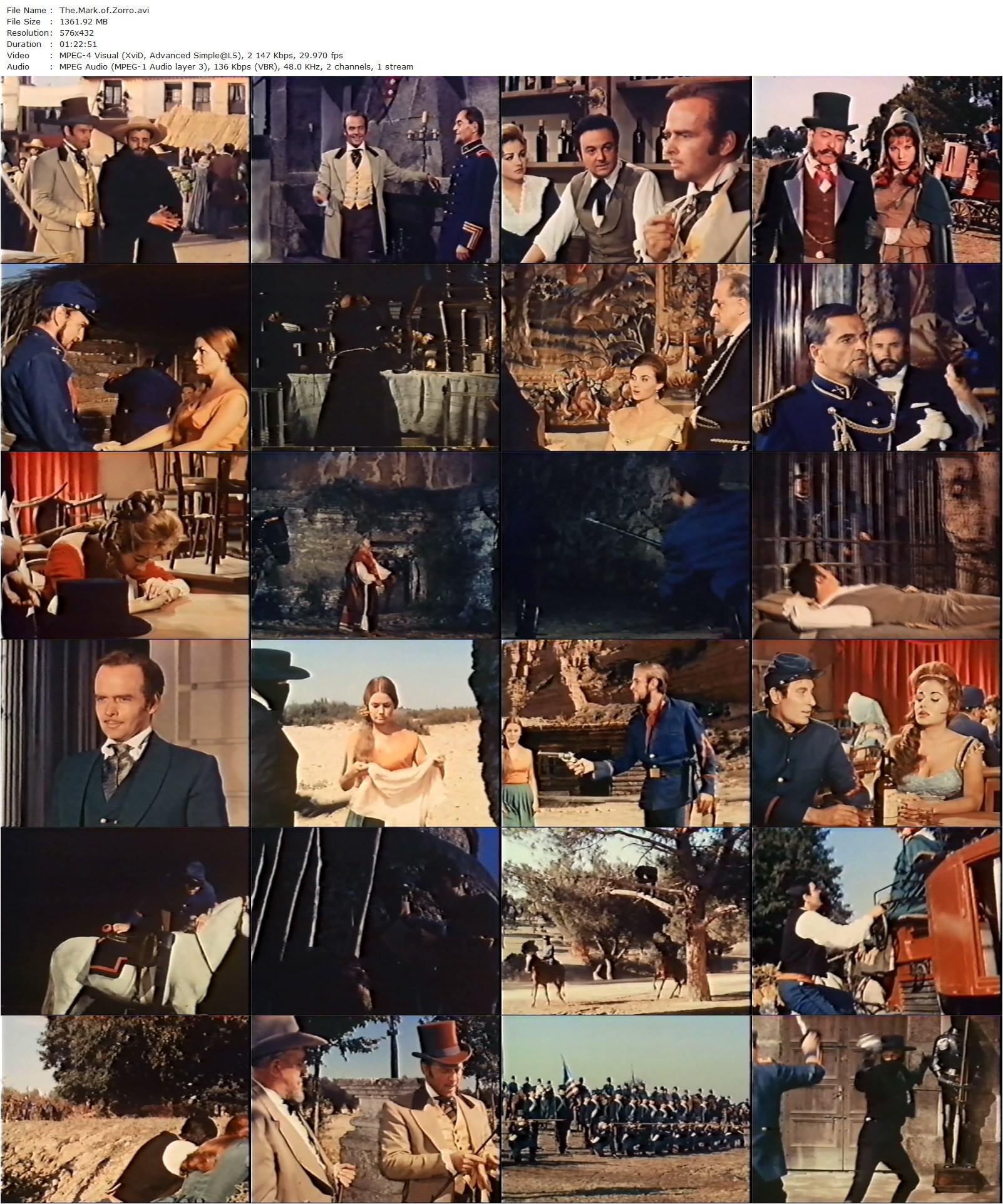 The Mark of Zorro / La marque de Zorro (1975) Marius Lesoeur, Jesús Franco, Clint Douglas, Monica Swinn, Jean-Pierre Bouyxou-poster