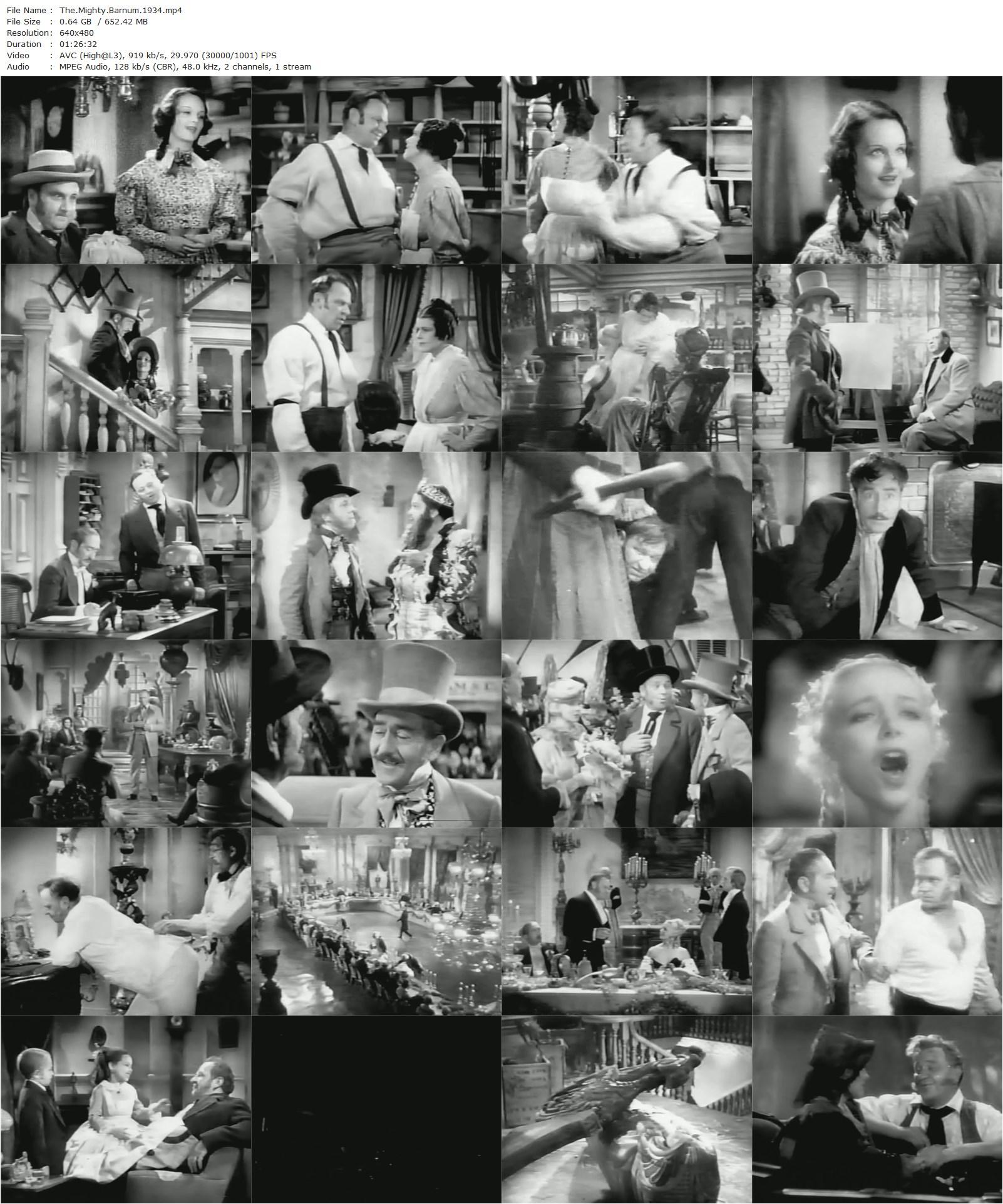 The Mighty Barnum (1934) Walter Lang-poster