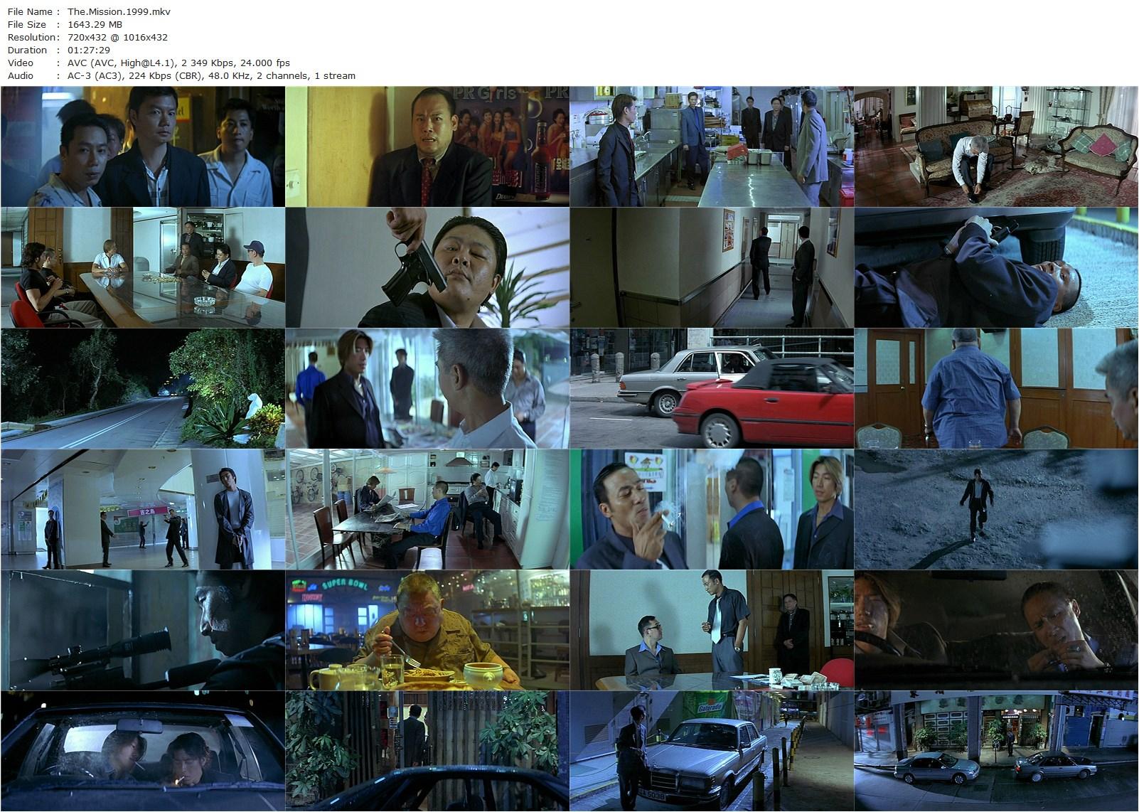 The Mission (1999) Johnnie To, Anthony Chau-Sang Wong, Francis Ng, Jackie Chung-yin Lui-poster