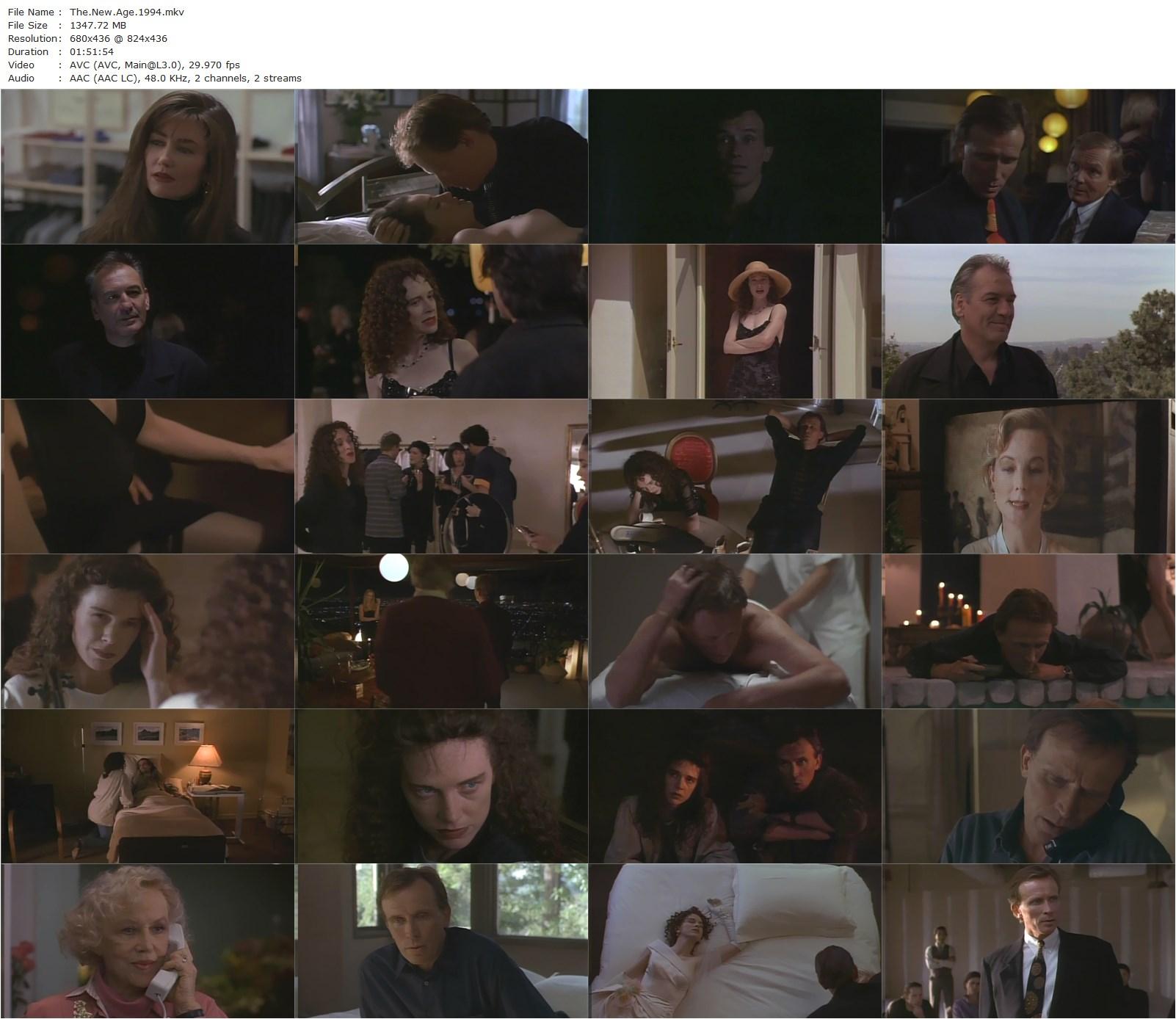 The New Age (1994) Michael Tolkin, Peter Weller, Judy Davis, Patrick Bauchau-poster