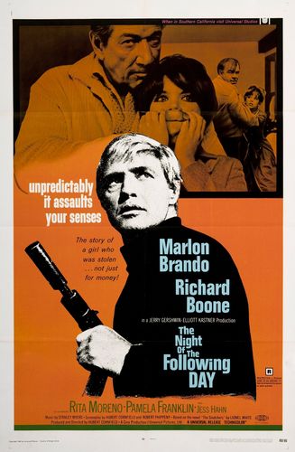 The Night of the Following Day (1969) Hubert Cornfield, Richard Boone, Marlon Brando, Rita Moreno
