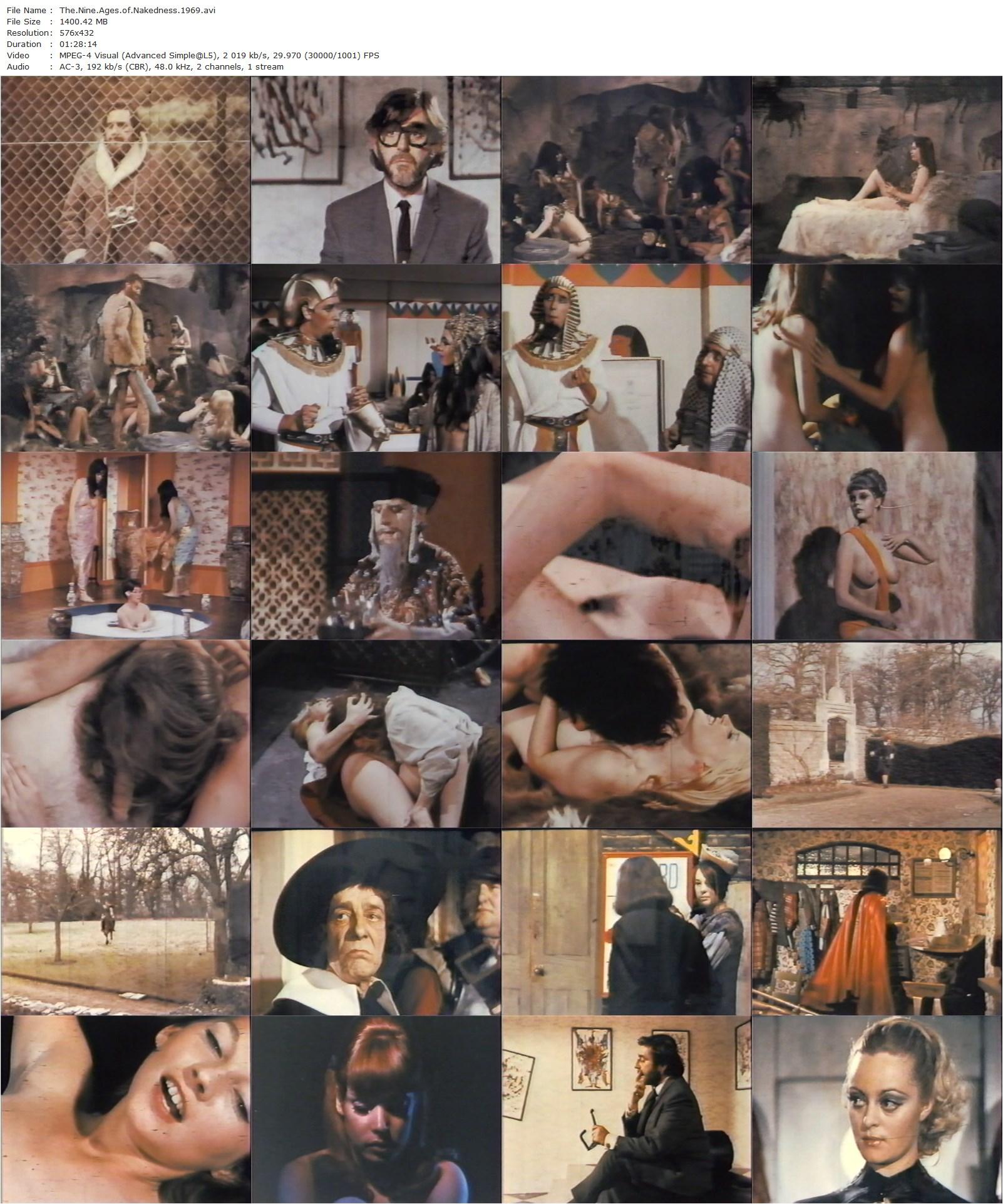 The Nine Ages of Nakedness (1969) George Harrison Marks, Charles Gray, Bruno Elrington, June Palmer-poster