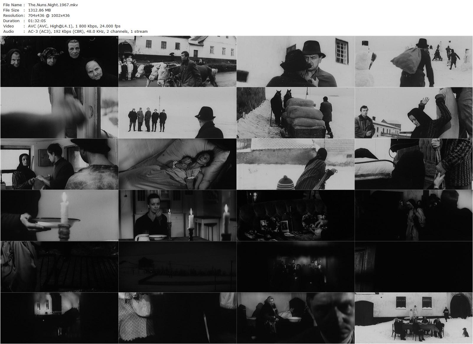 The Nun’s Night (1967) Karel Kachyna-poster