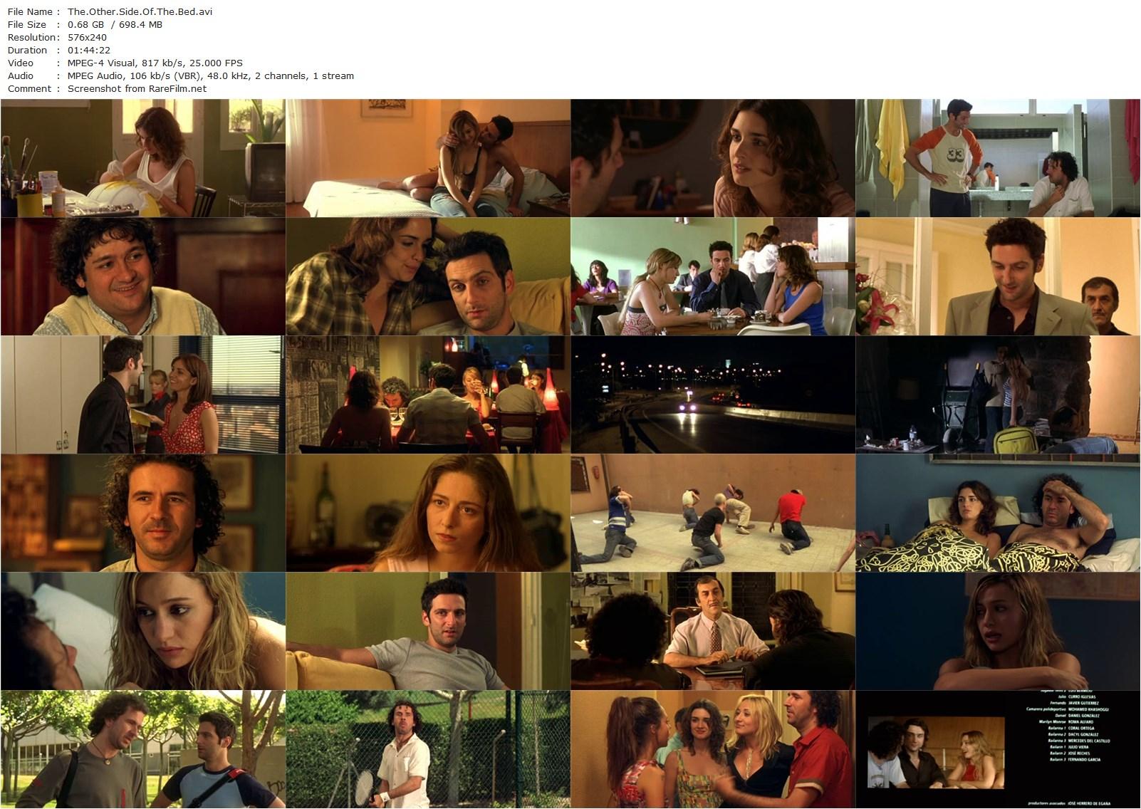 The Other Side of the Bed / El otro lado de la cama (2002) Emilio Martínez Lázaro, Ernesto Alterio, Paz Vega, Guillermo Toledo-poster