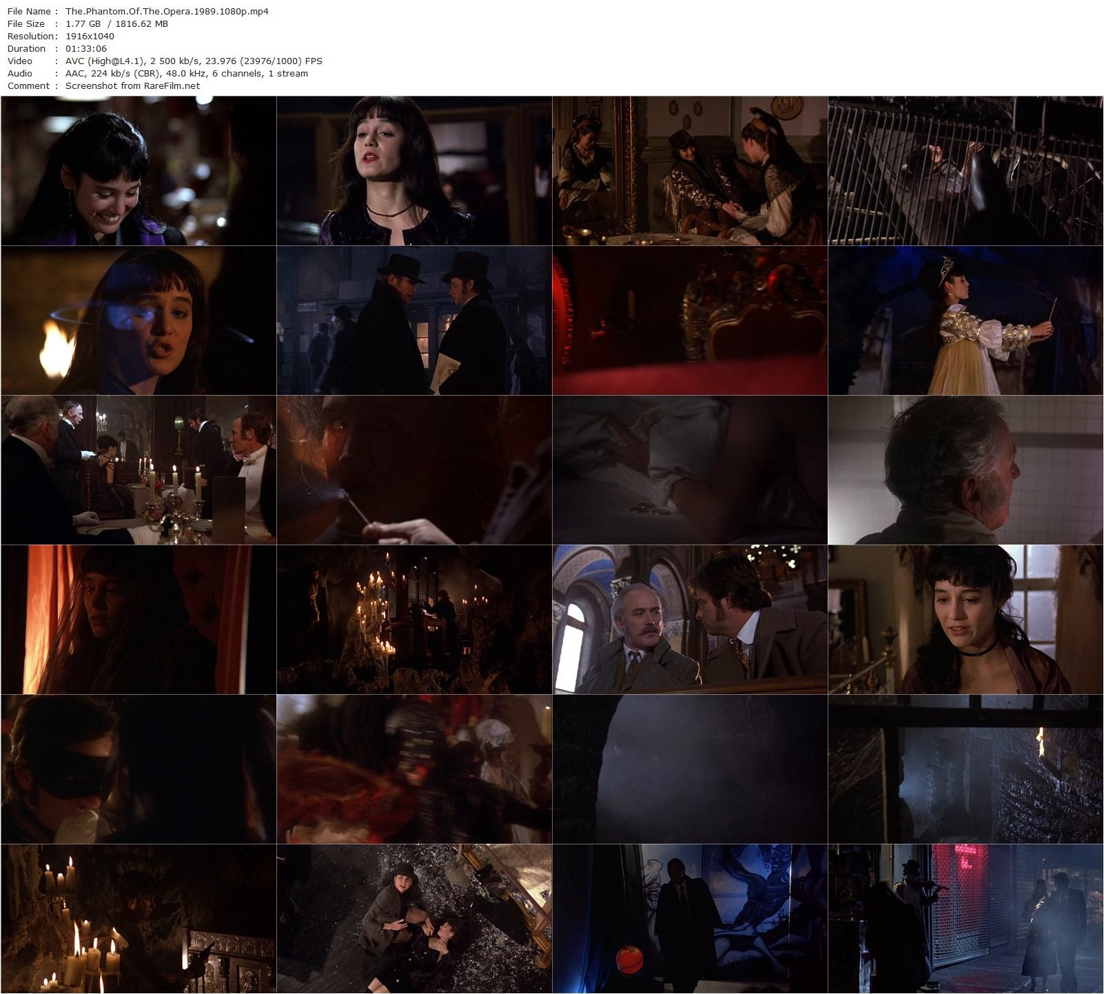 The Phantom of the Opera (1989) Dwight H. Little-poster