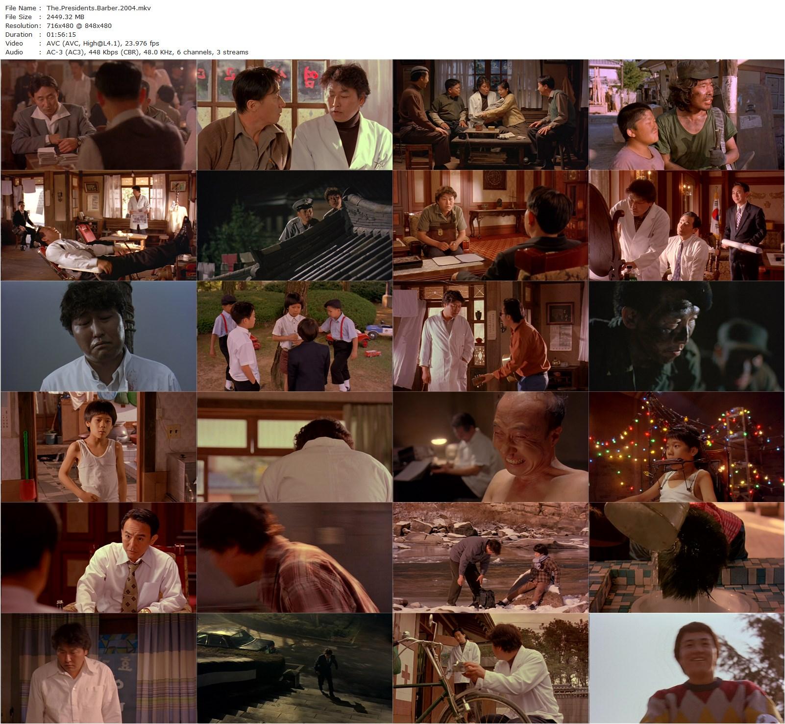 The President’s Barber (2004) Chan-sang Lim, Kang-ho Song, So-ri Moon, Jae-eung Lee-poster