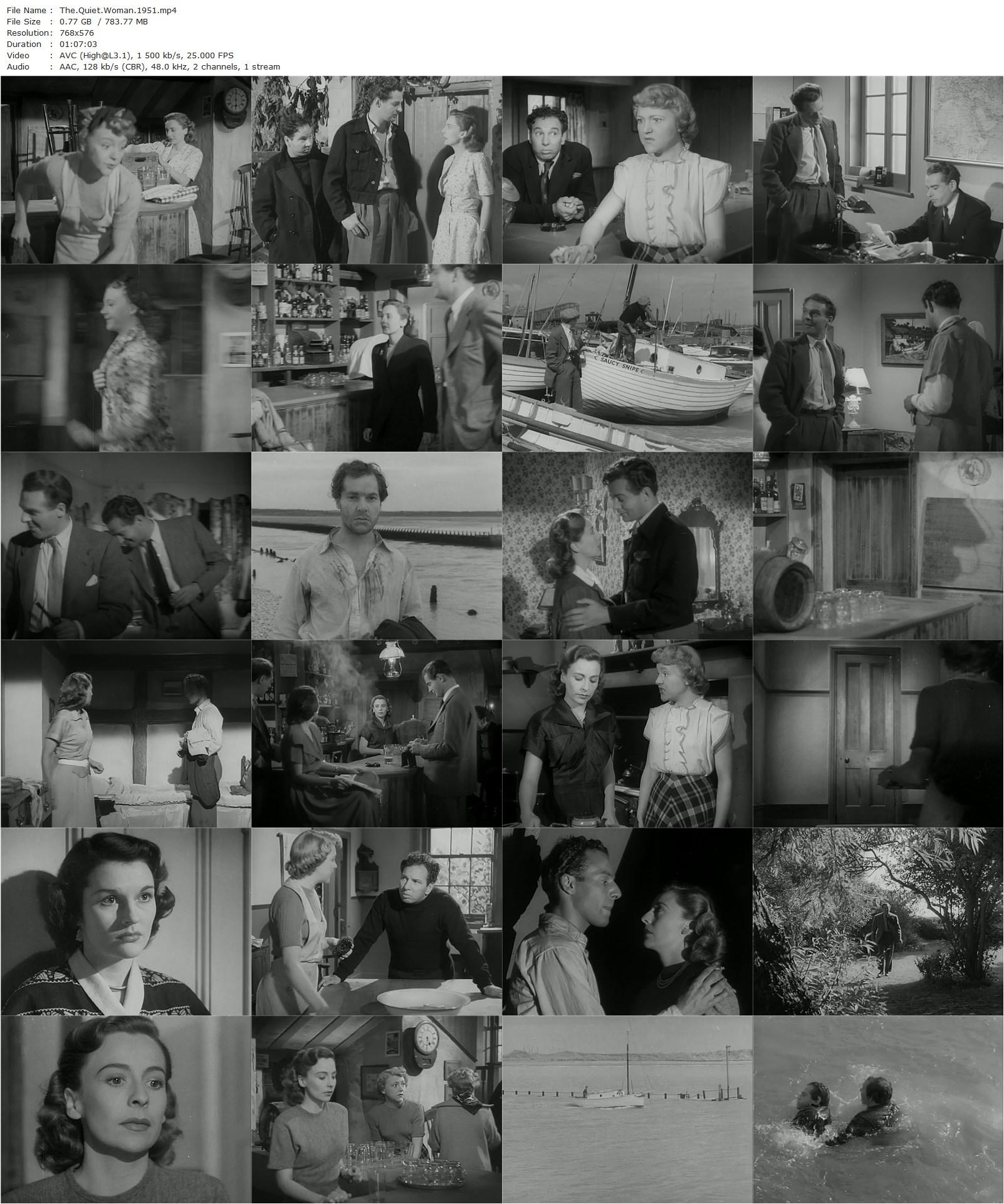 The Quiet Woman (1951) John Gilling, Derek Bond, Jane Hylton, Dora Bryan-poster