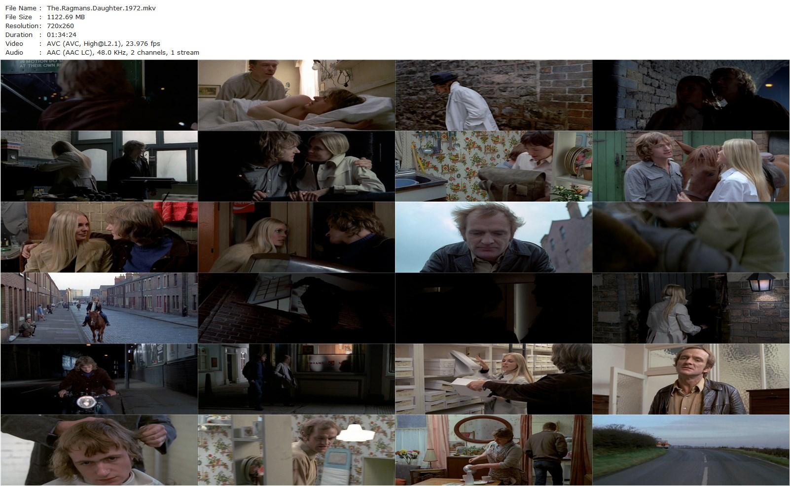 The Ragman’s Daughter (1972) Harold Becker, Simon Rouse, Victoria Tennant, Patrick O’Connell-poster