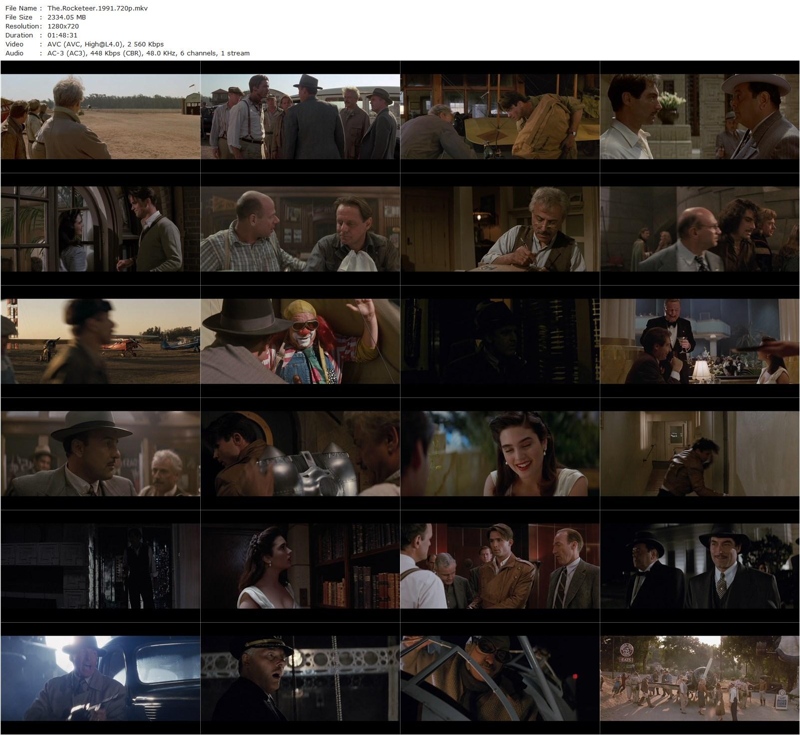 The Rocketeer (1991) Joe Johnston, Billy Campbell-poster